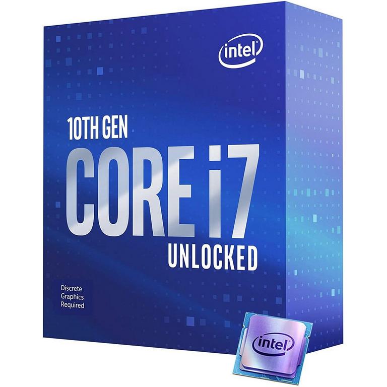 Intel Core i7-10700KF 10th Gen 8-Core/16 Thread 3.8GHz LGA 1200 Desktop Processor (GameStop)