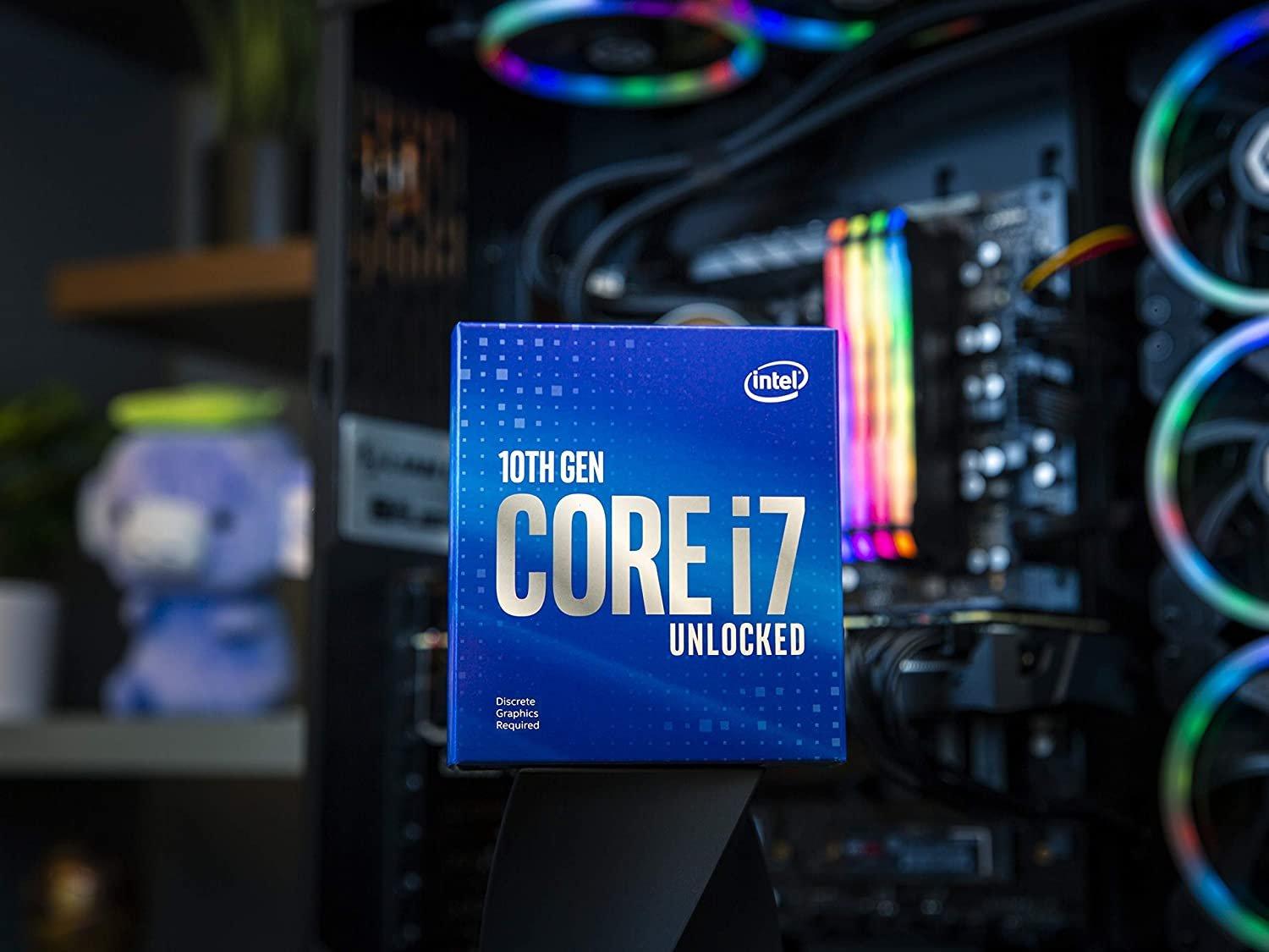 Intel Core i7-10700KF 10th Gen 8-Core/16 Thread 3.8GHz LGA 1200