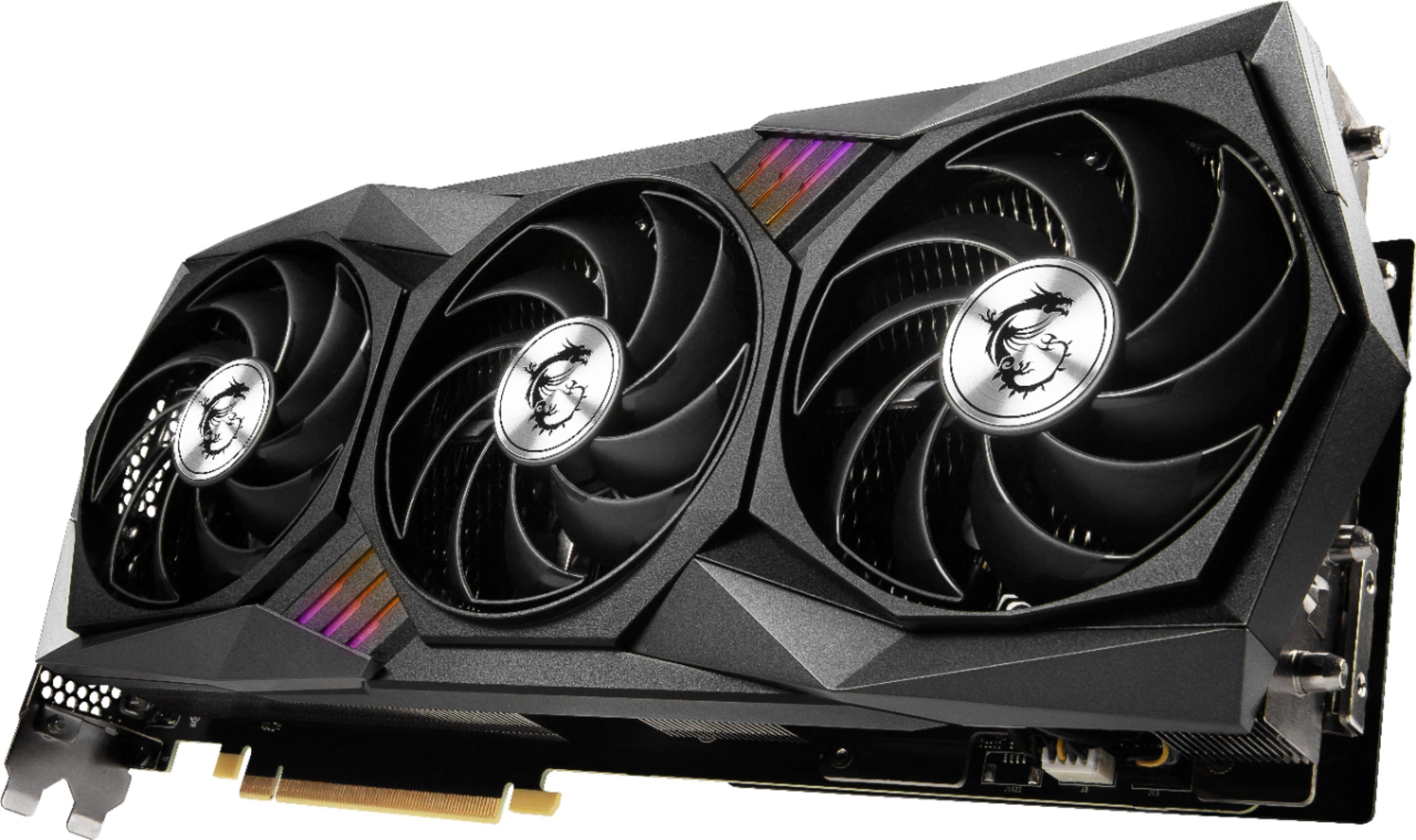 MSI GeForce RTX 3080 Ti GAMING X TRIO 12GB GDDR6X PCIe 4.0 Graphics Card