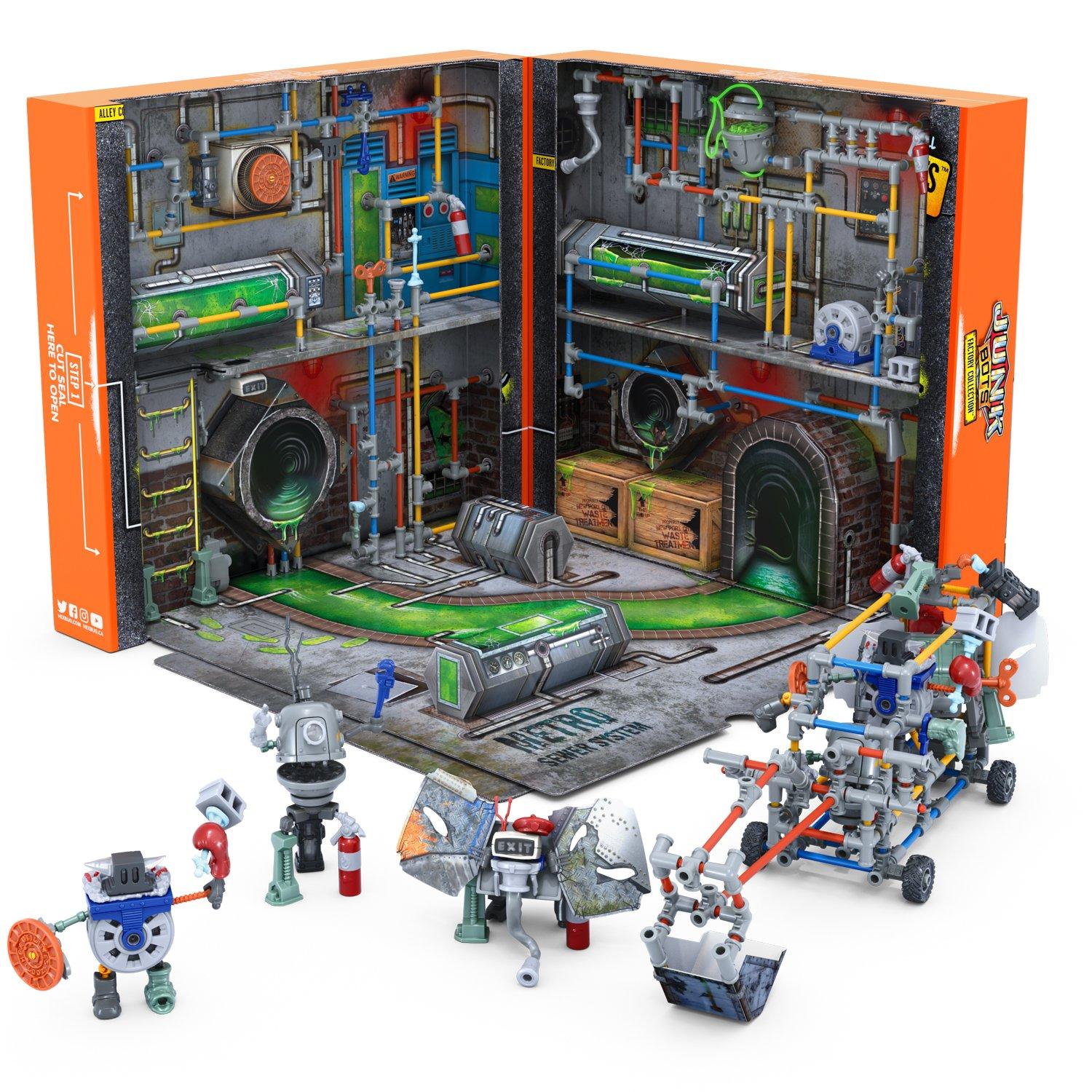 HEXBUG Junkbots Metro Sewer System 3 Bot Pack (assortment)
