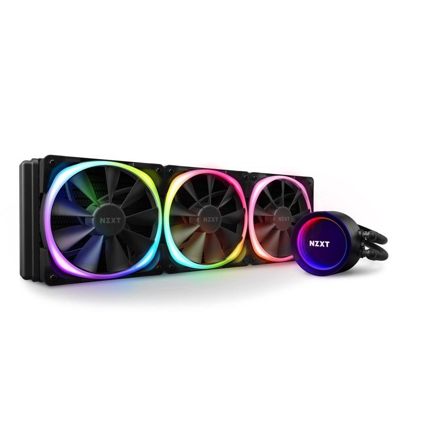 Nzxt Kraken X73 Rgb 360mm Aer Aio Cpu Liquid Cooler Rlkrx73r1 Gamestop