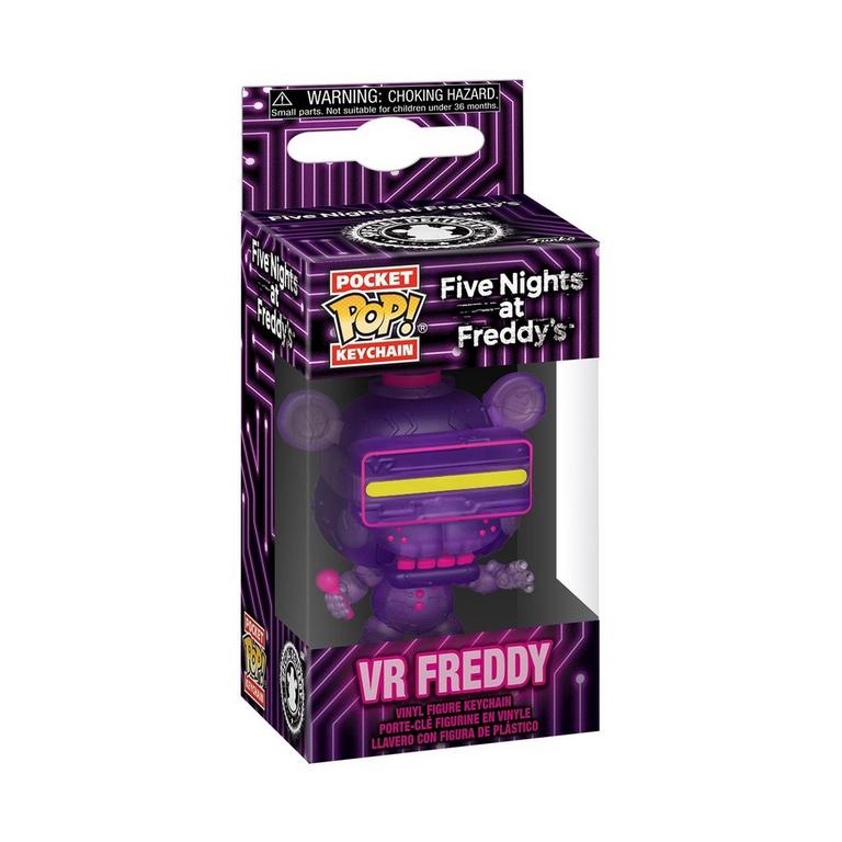 Funko POP! Keychain: Five Nights At Freddy's VR Freddy Glow-in-the-Dark  Vinyl Figure Keychain