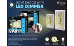 GabbaGoods LED Light Switch with Dimmer 2 Pack