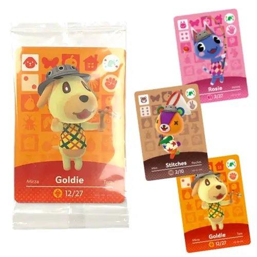 Animal Crossing Card amiibo 3-Pack (Rosie, Goldie, and Stitches