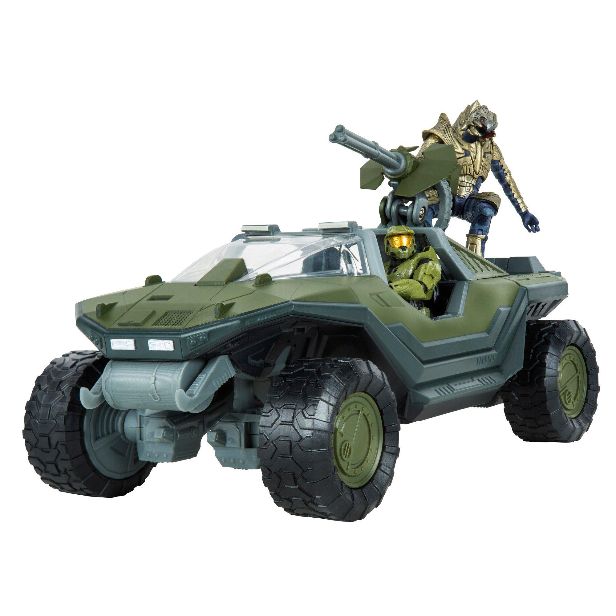 Jazwares World of Halo 20th Anniversary Warthog with Master Chief and
