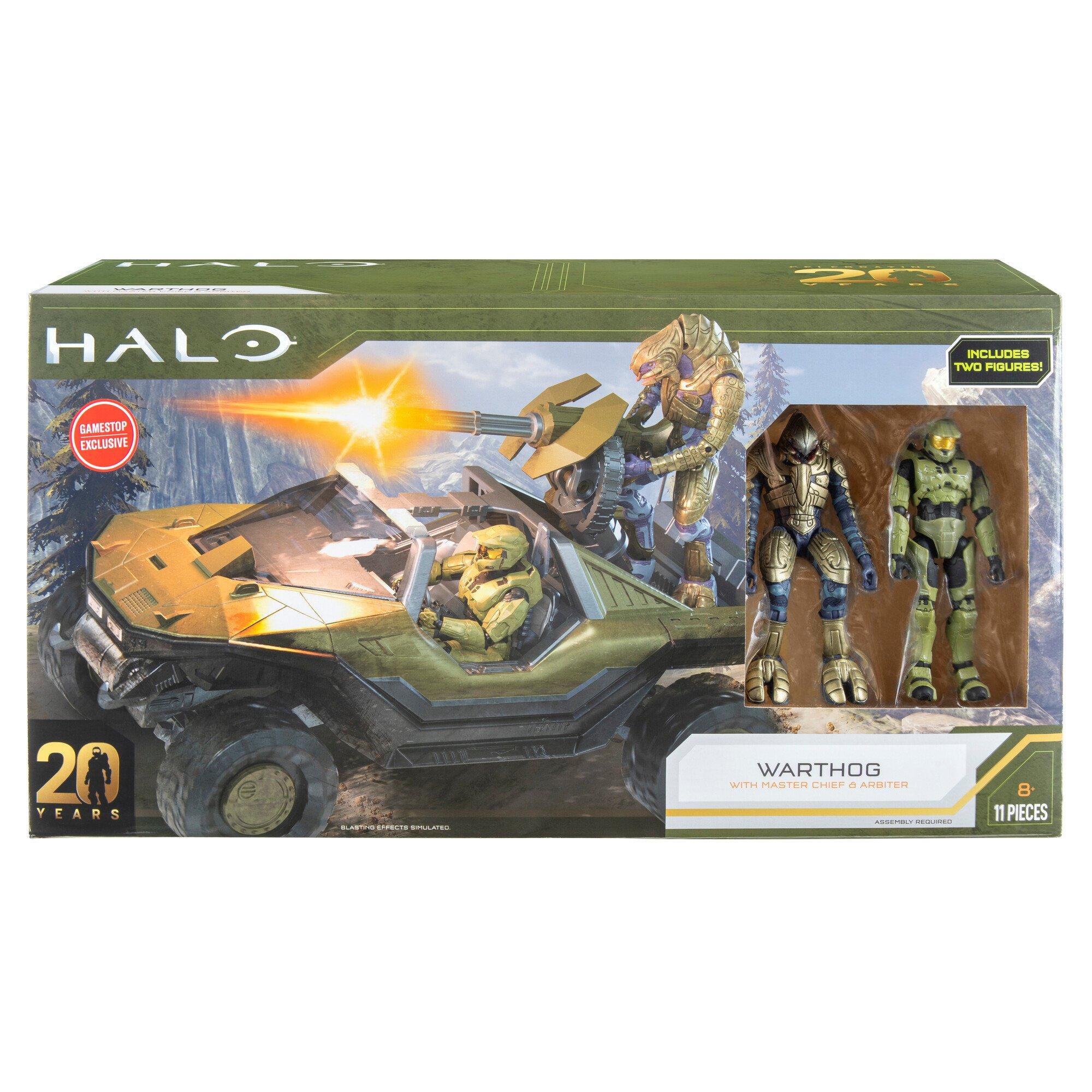 Jazwares World of Halo 20th Anniversary Warthog with Master Chief and