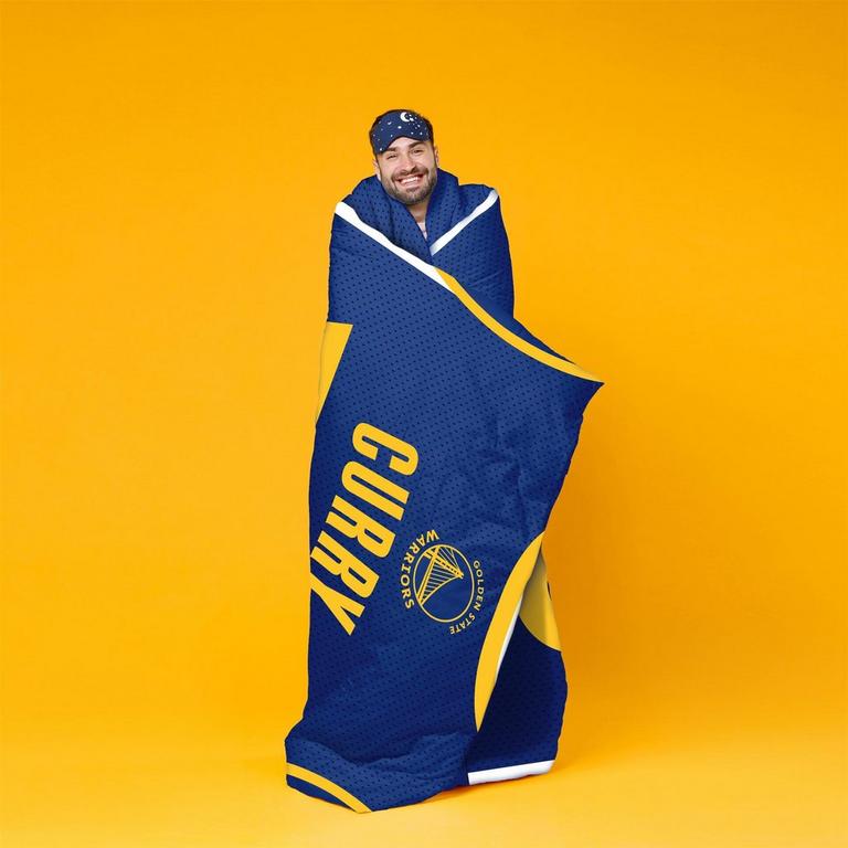 Golden State Warriors Stephen Curry 60” x 80” Plush Jersey Blanket