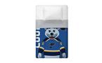 Sleep Squad NHL St. Louis Blues Louie SuperSoft Plush Blanket 60x80