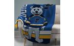Sleep Squad NHL St. Louis Blues Louie SuperSoft Plush Blanket 60x80