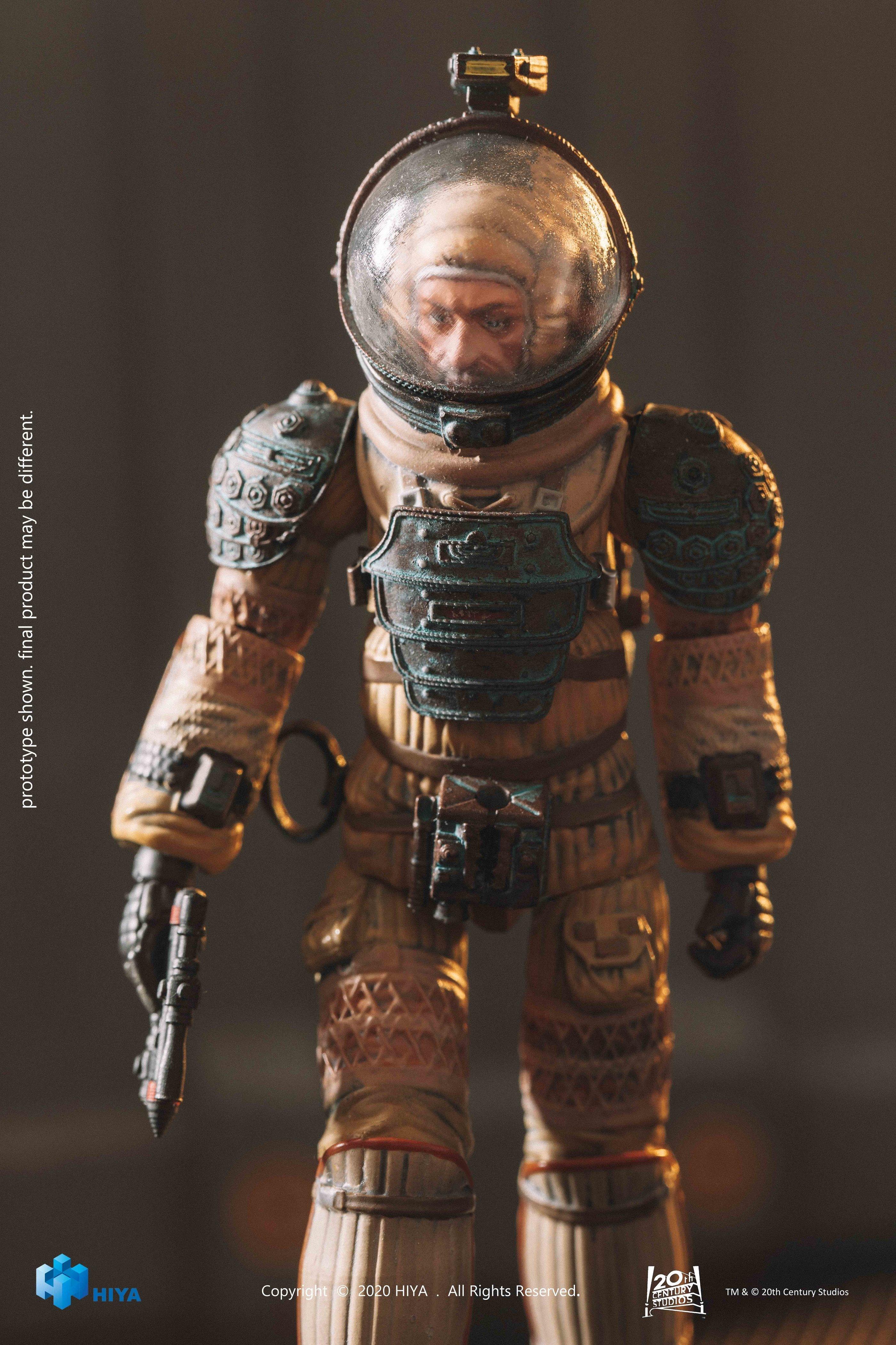 Hiya Toys Alien Kane in Spacesuit 1:18 Scale Action Figure
