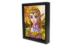 The Legend of Zelda Zelda and Sheik Lenticular 3D Shadow Box 9 x 11