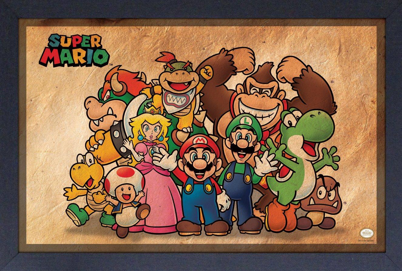 Super Mario Characters Poster