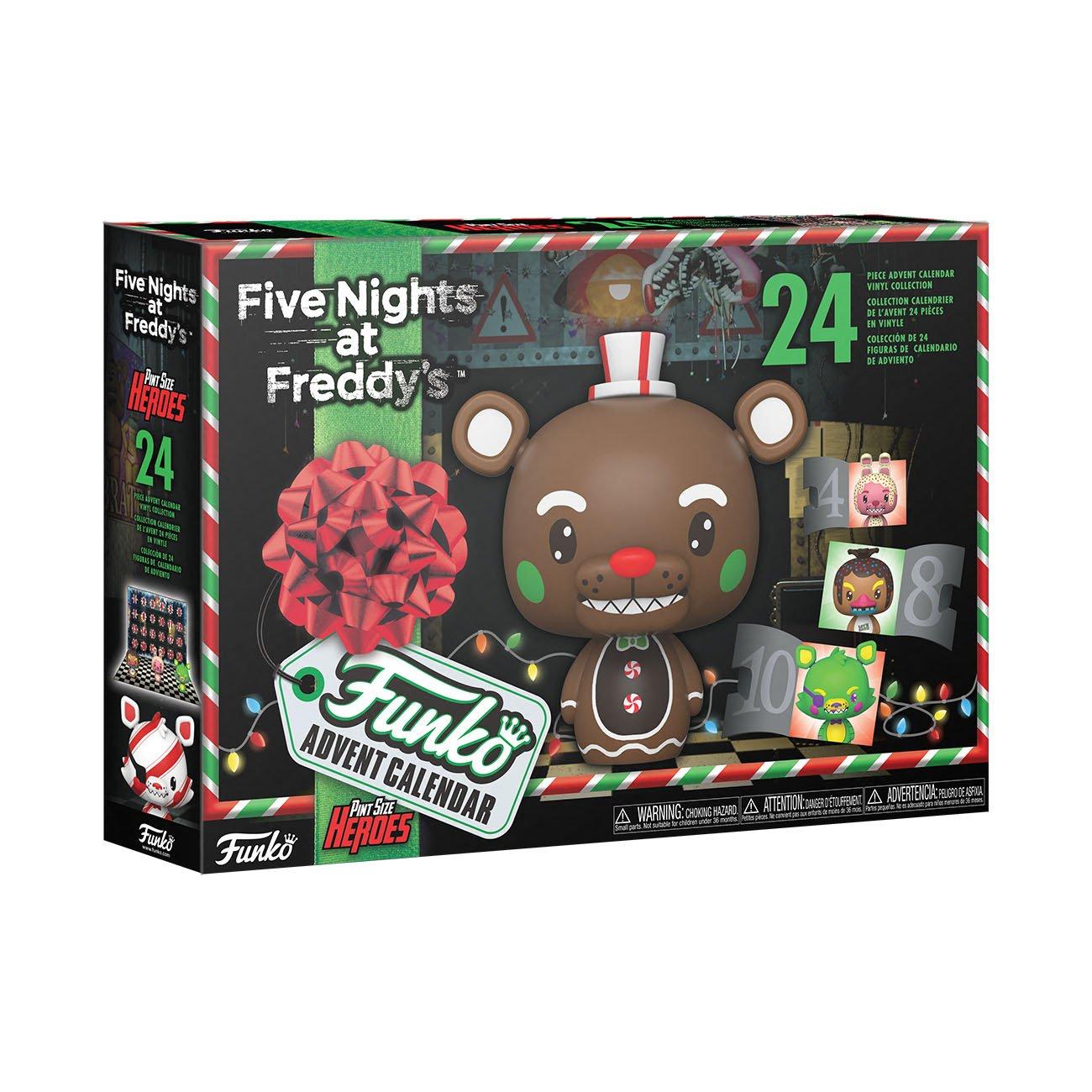 FNAF FUNKO 2021 CHRISTMAS ADVENT CALENDAR REVIEW - Five Nights at Freddy's  Funko Plush Figures Toys 