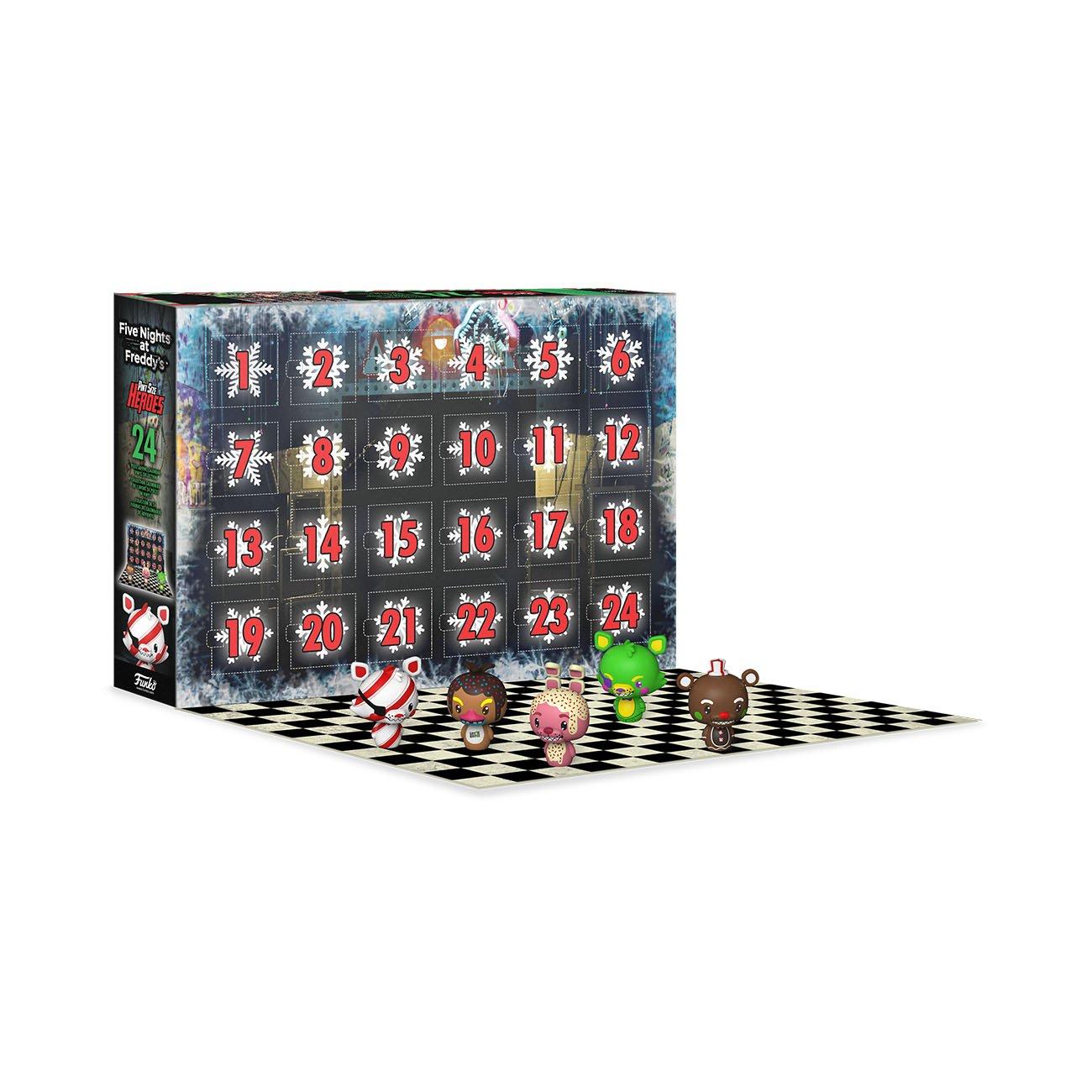 funko advent calendar five nights at freddy's blacklight 2021 countdown calendar