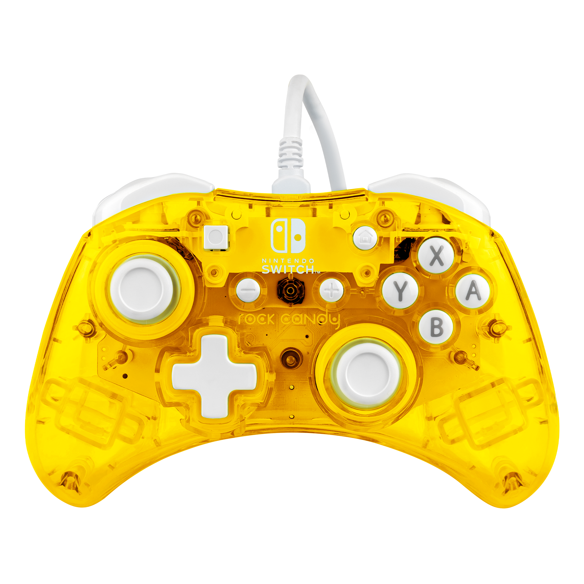 list item 1 of 7 PDP Rock Candy Wired Controller for Nintendo Switch - Pineapple Pop
