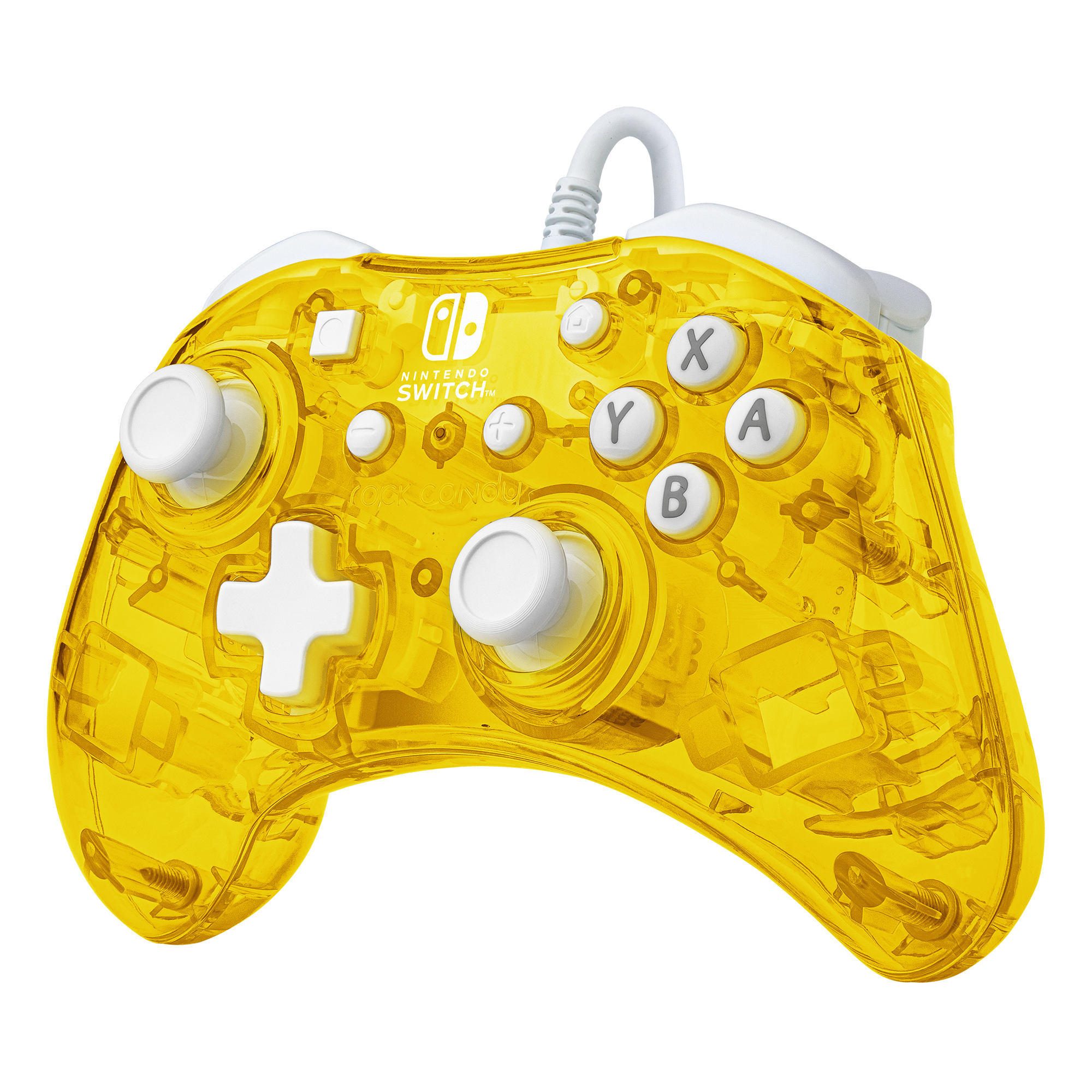 list item 2 of 7 PDP Rock Candy Wired Controller for Nintendo Switch - Pineapple Pop