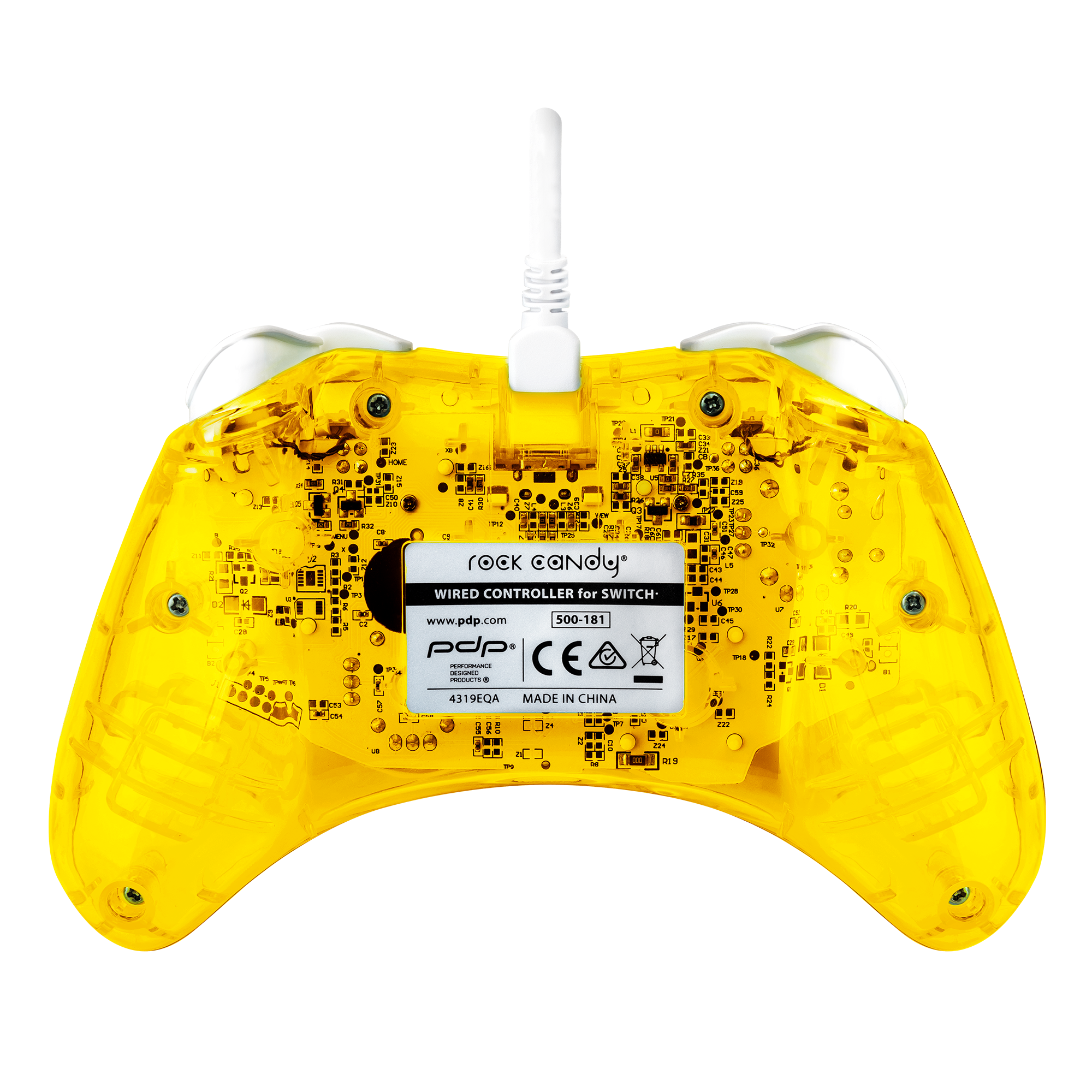 list item 5 of 7 PDP Rock Candy Wired Controller for Nintendo Switch - Pineapple Pop