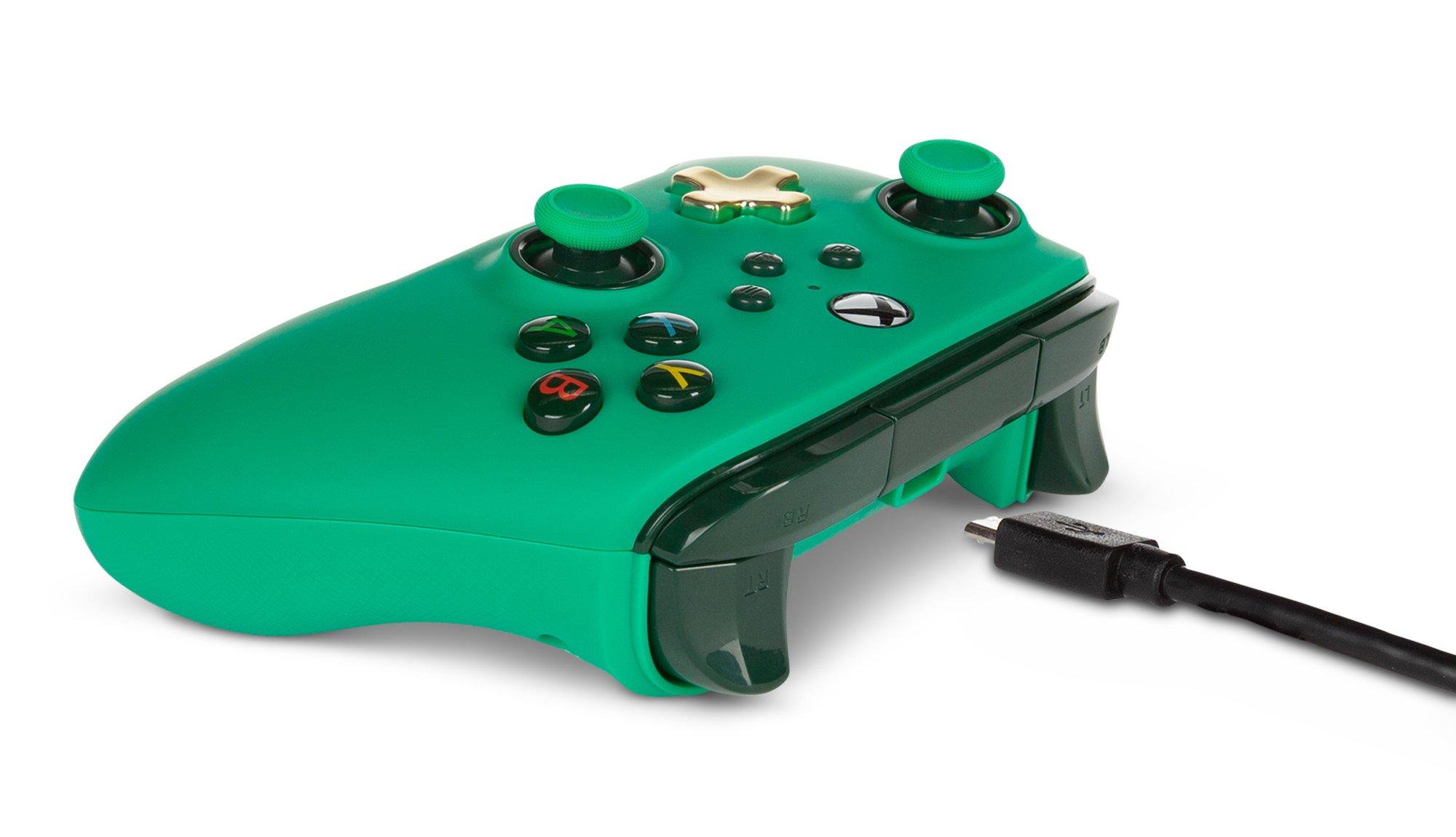 PowerA Enhanced Wired Oro, Verde USB Gamepad Xbox Series S, Xbox