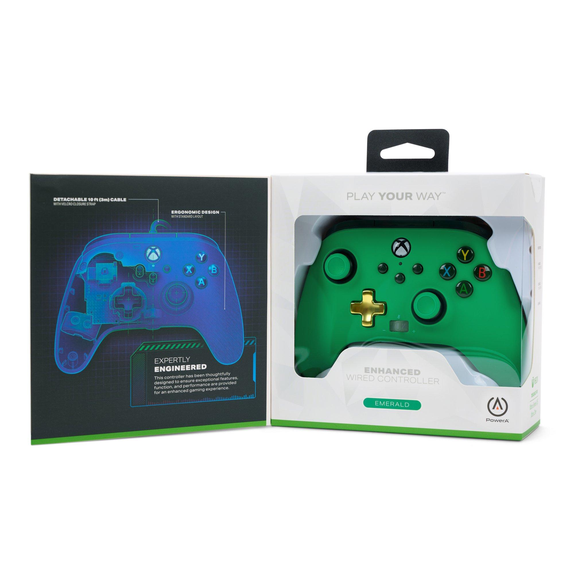 PowerA Enhanced Wired Controller for Xbox Series X, S - Green