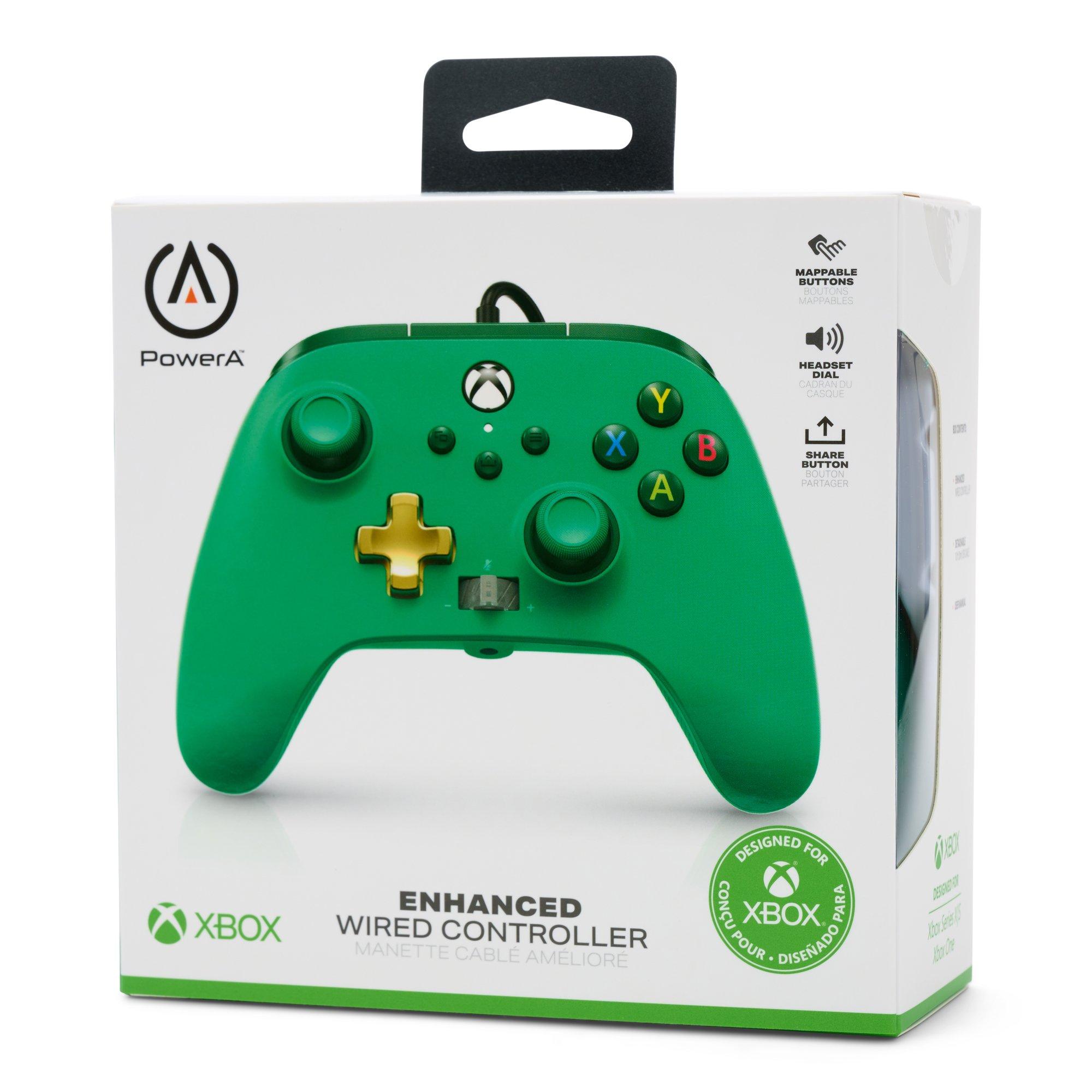 PowerA Enhanced Wired Controller for Xbox Series X/S - Green