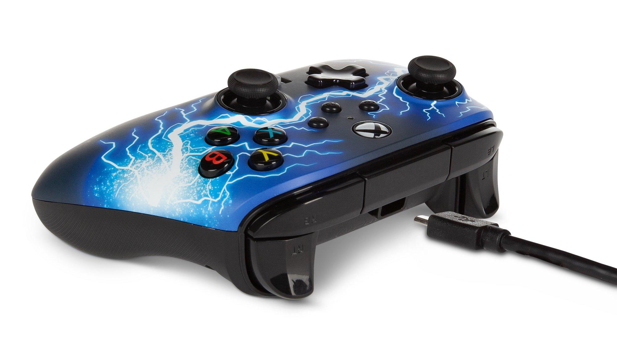  PowerA Enhanced Wired Controller for Xbox One - Black :  Everything Else