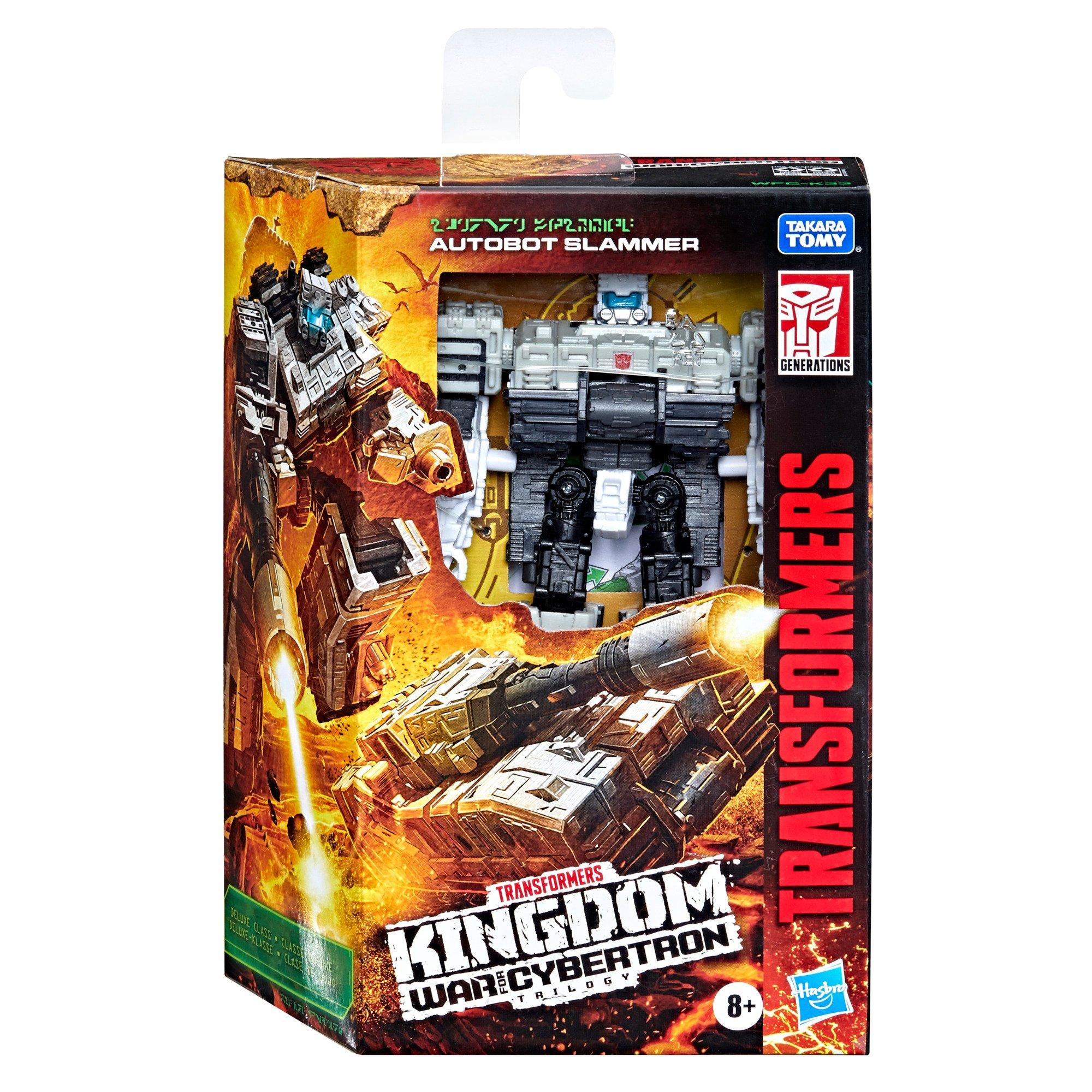 Hasbro Transformers Kingdom War for Cybertron Autobot Slammer 5.5-in Figure
