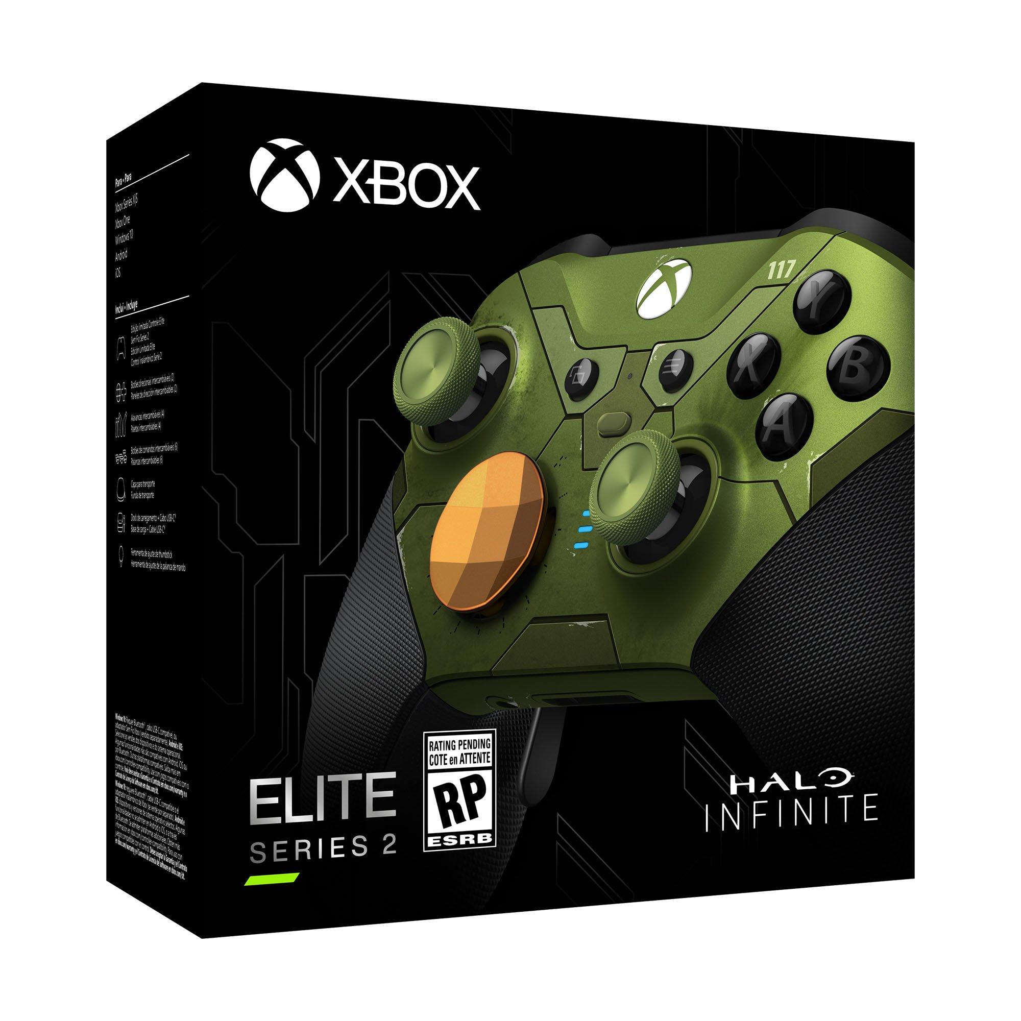 Microsoft Xbox Elite Series 2 Wireless Controller for Xbox Series X Halo  Infinite  GameStop