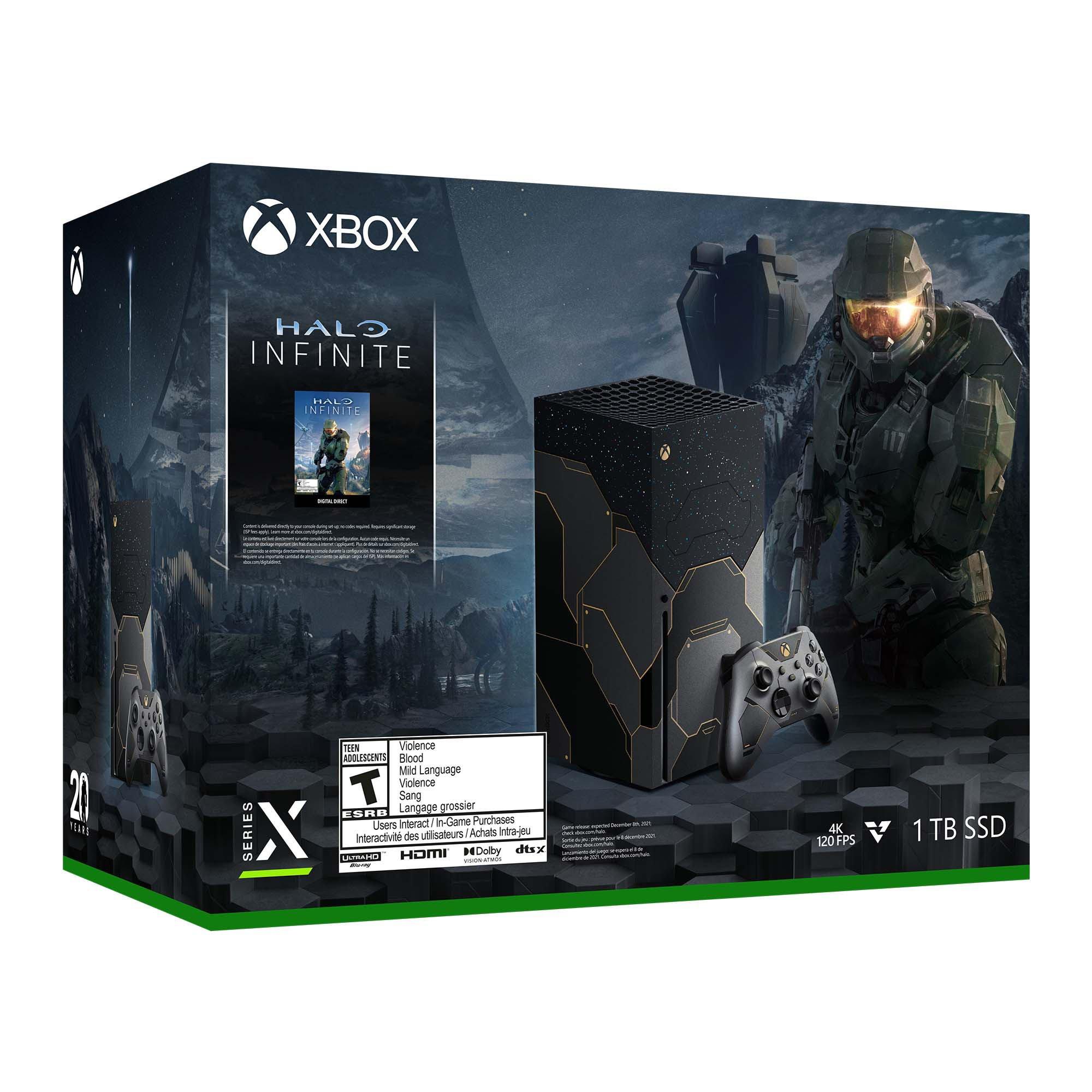 Microsoft Xbox Series X Console Halo Infinite Limited Edition