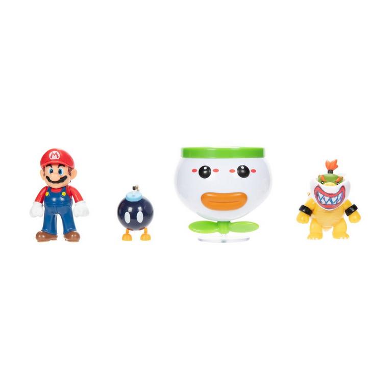 マリオ Jakks Pacific Nintendo Super Mario and Bowser Jr 2.5-in