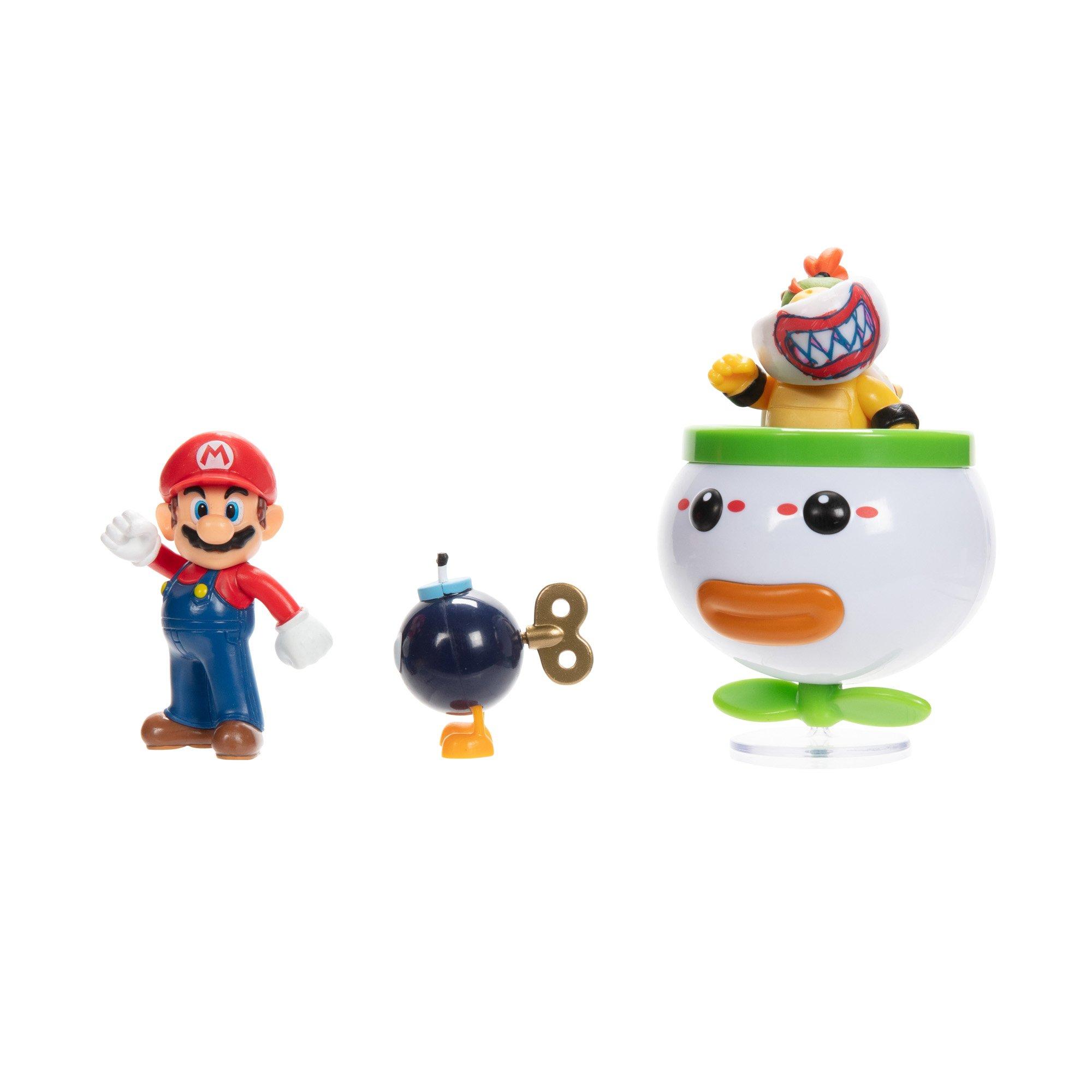Jakks pacific Super Mario Bros Mario VS Bowser Multicolor