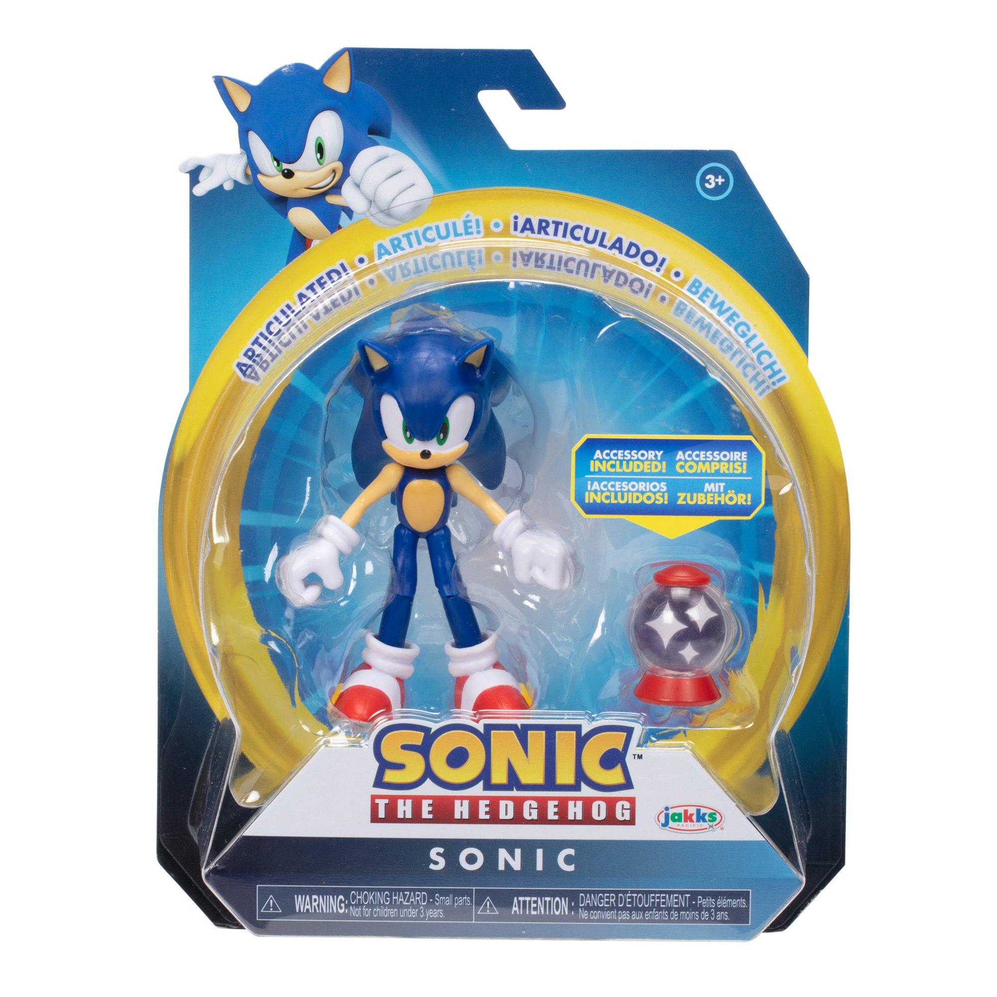 list item 4 of 5 Jakks Pacific Sonic the Hedgehog with Invincible Item Box 4-in Action Figure