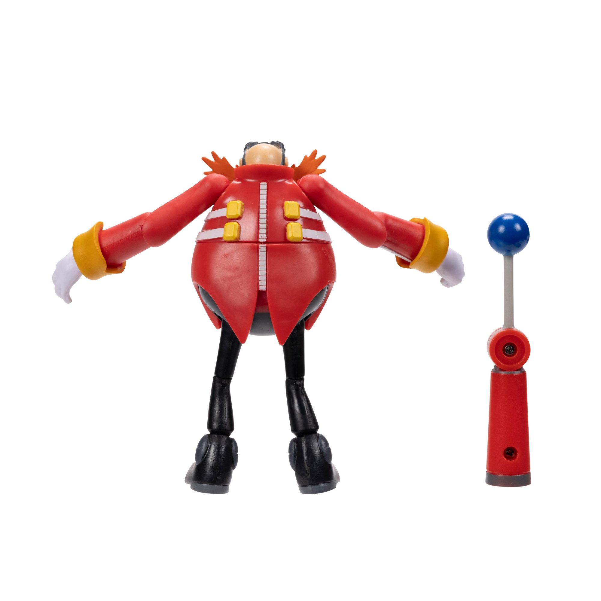 list item 3 of 5 Jakks Pacific Sonic the Hedgehog Dr. Eggman with Fast Shoe Item Box 4-in Action Figure