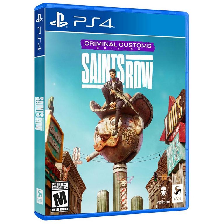 Saints Row Criminal Custom Edition GameStop Exclusive - PS4