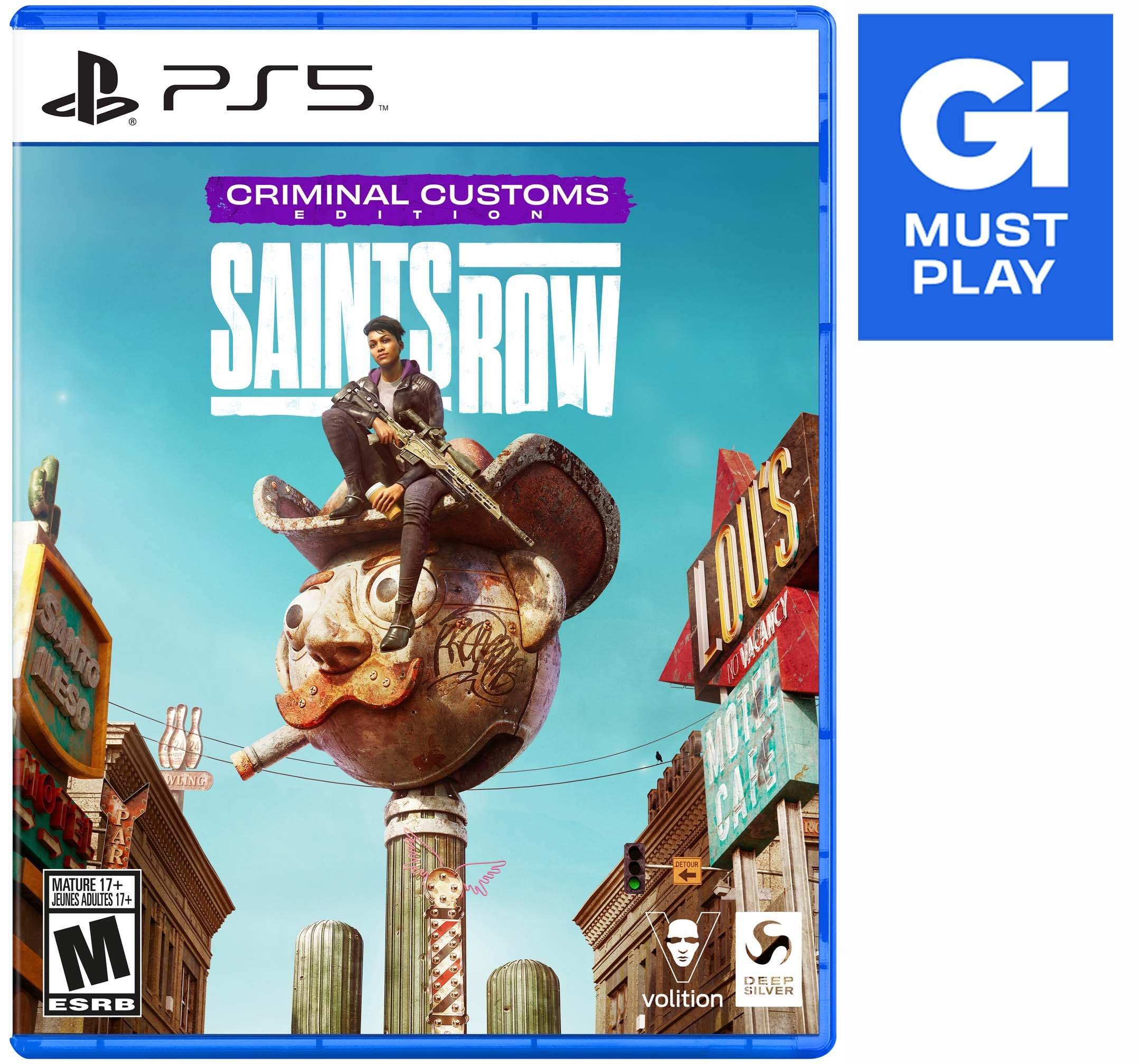 Saints Row Criminal Custom Edition GameStop Exclusive - PlayStation 5