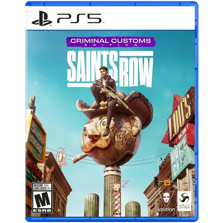 Saints Row Criminal Custom Edition GameStop Exclusive - PlayStation 5