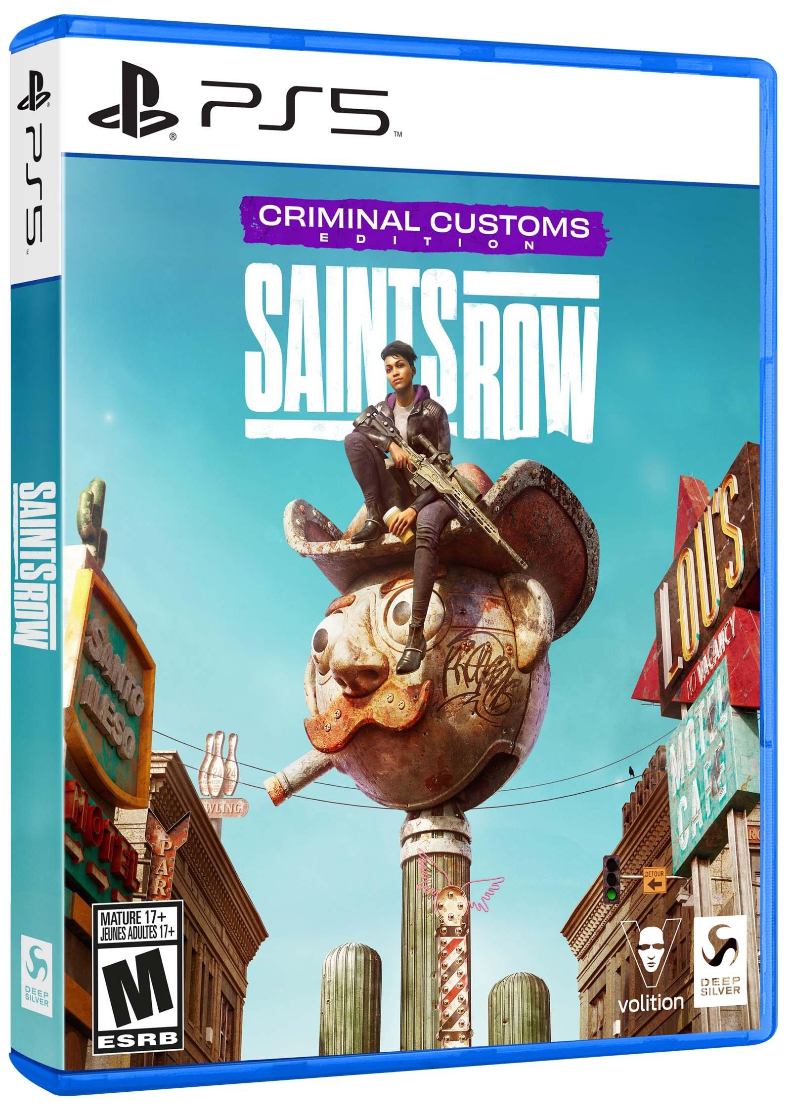 Saints Row Criminal Custom Edition GameStop Exclusive - PlayStation 5