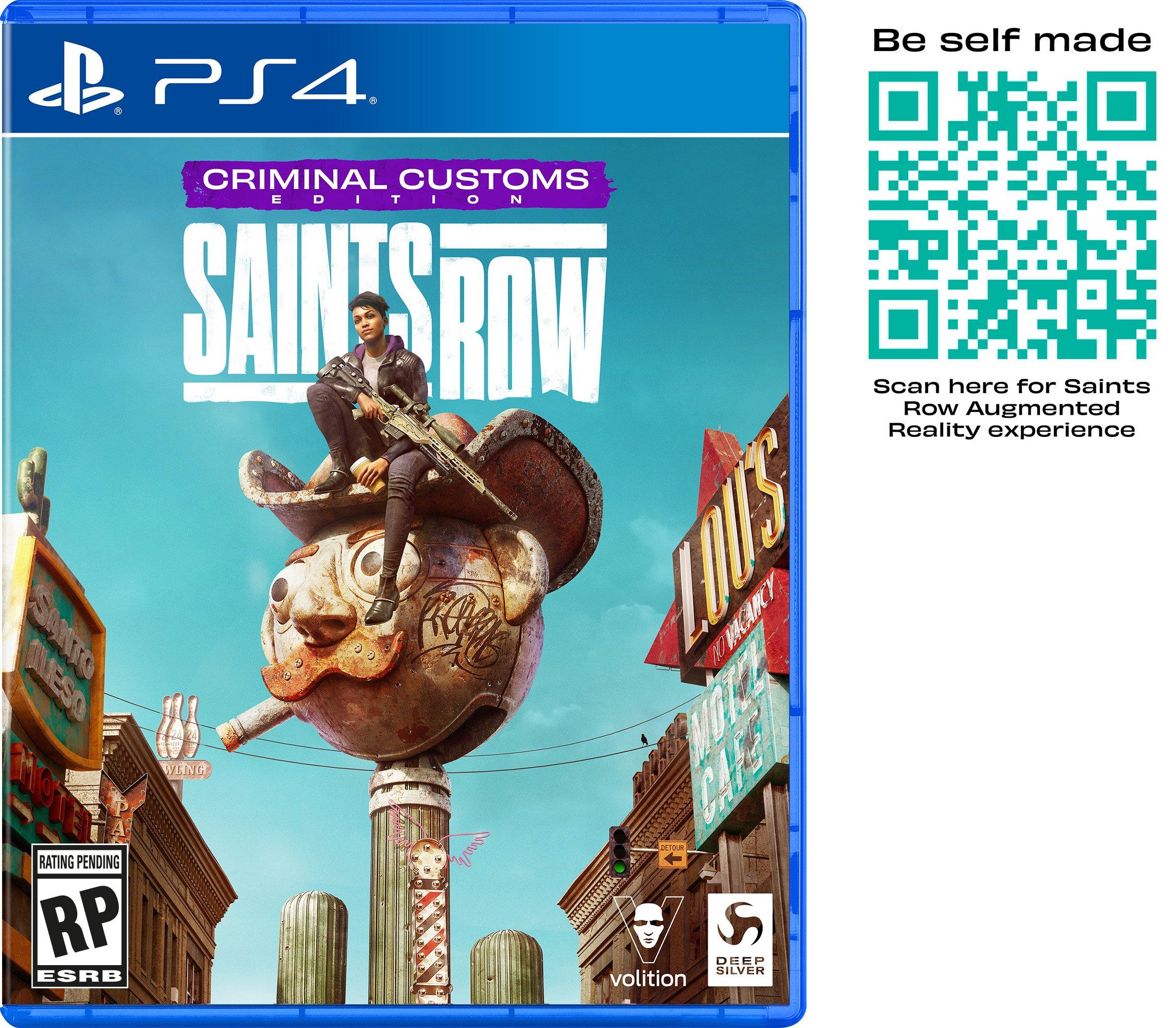 Saints Row Criminal Custom Edition GameStop Exclusive PS4 GameStop