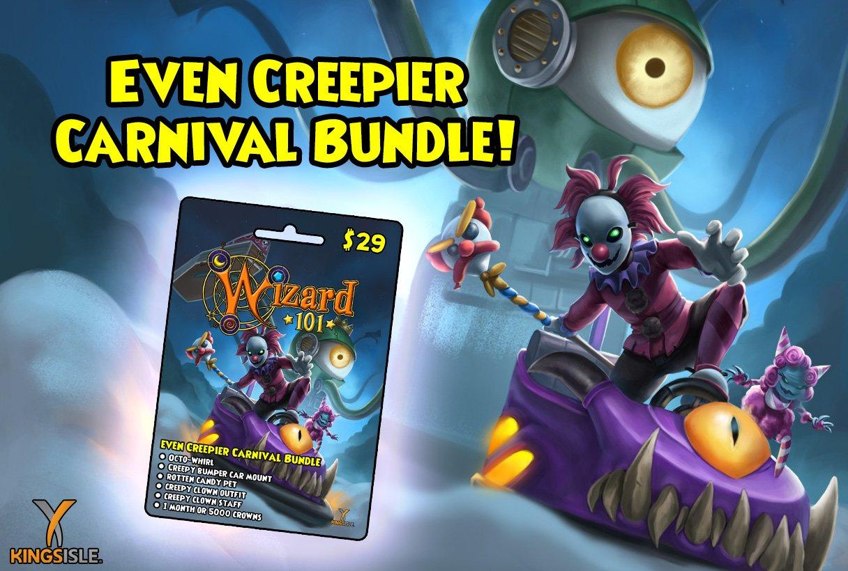 Wizard 101 Even Creepier Carnival Bundle PC