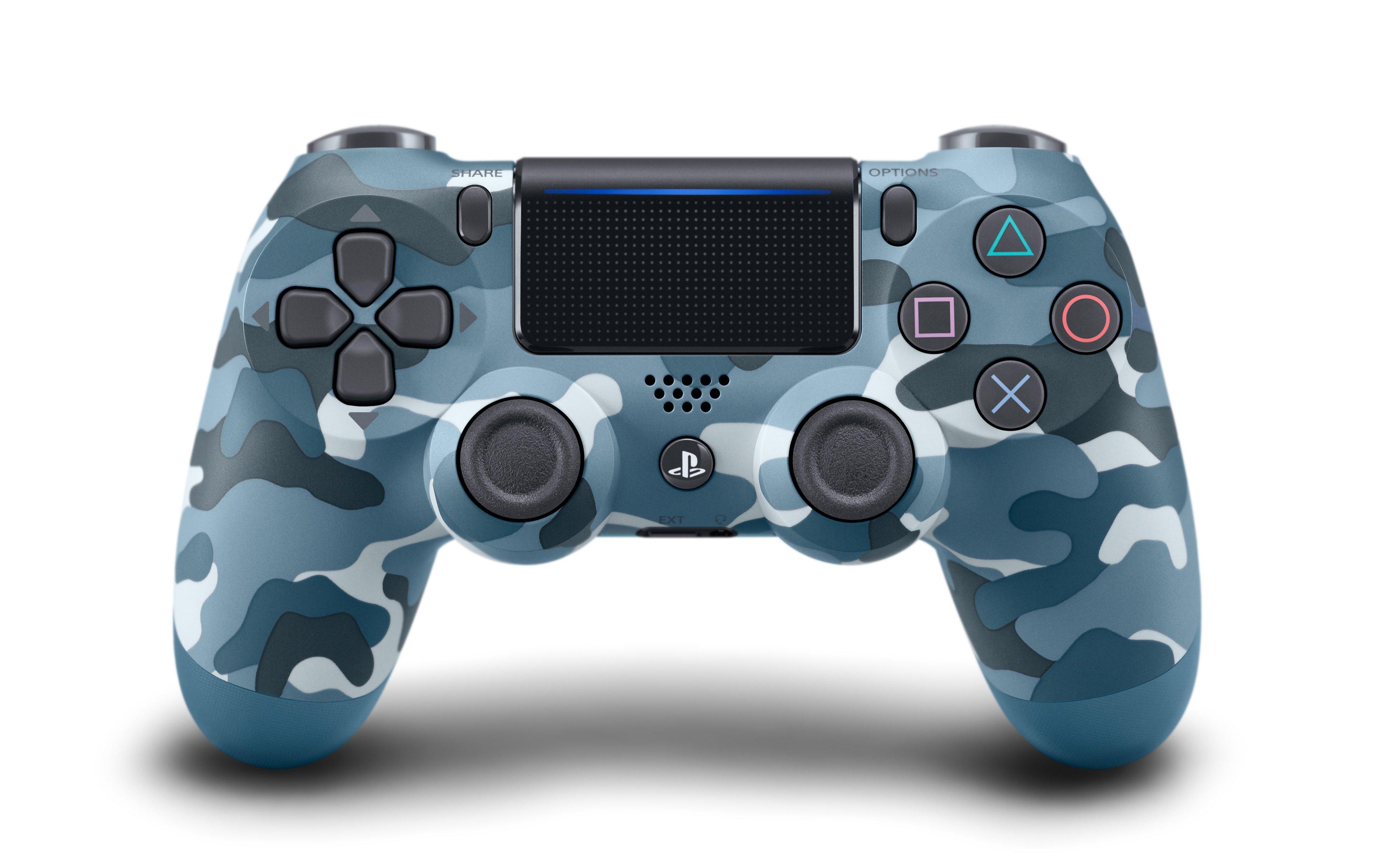 Sony DUALSHOCK 4 Wireless Controller for PlayStation 4 - Blue Camo, Blue/Camo