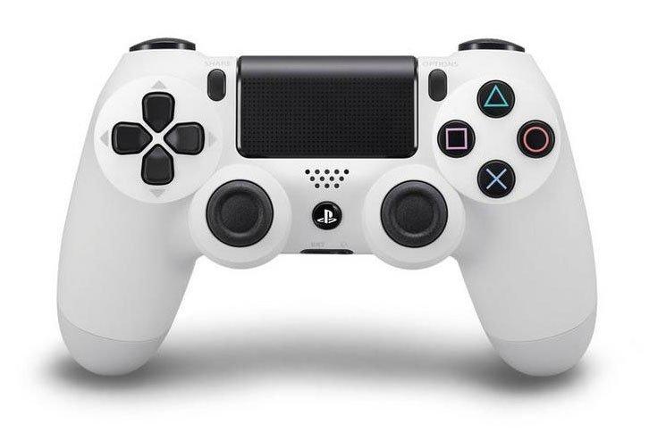 Sony DUALSHOCK 4 Wireless Controller PlayStation 4 - Glacier White | GameStop