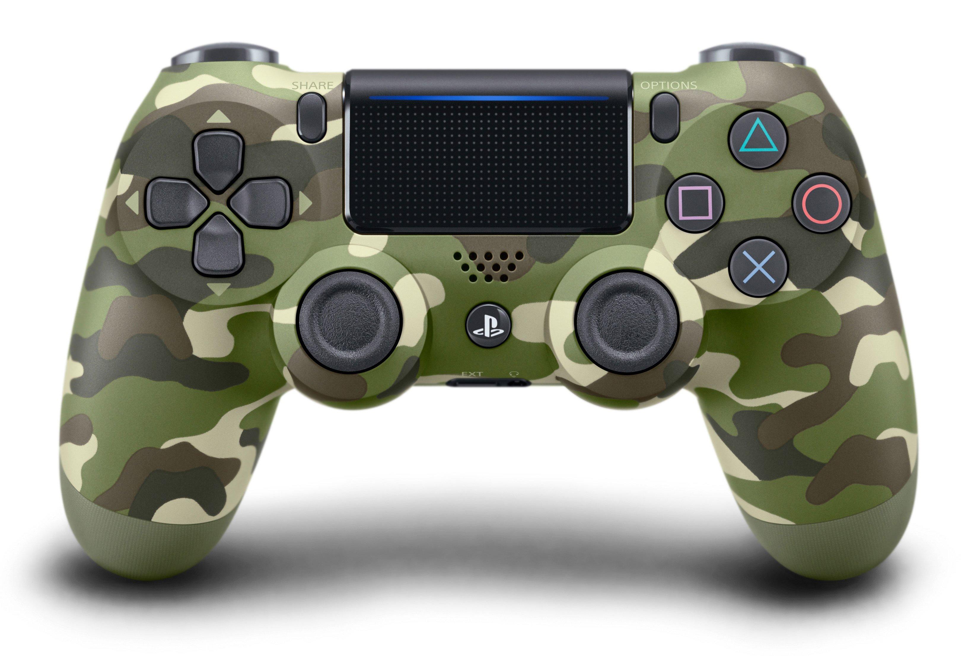 chap Tablet skrå Sony DUALSHOCK 4 Green Camo Wireless Controller for PlayStation 4 | GameStop