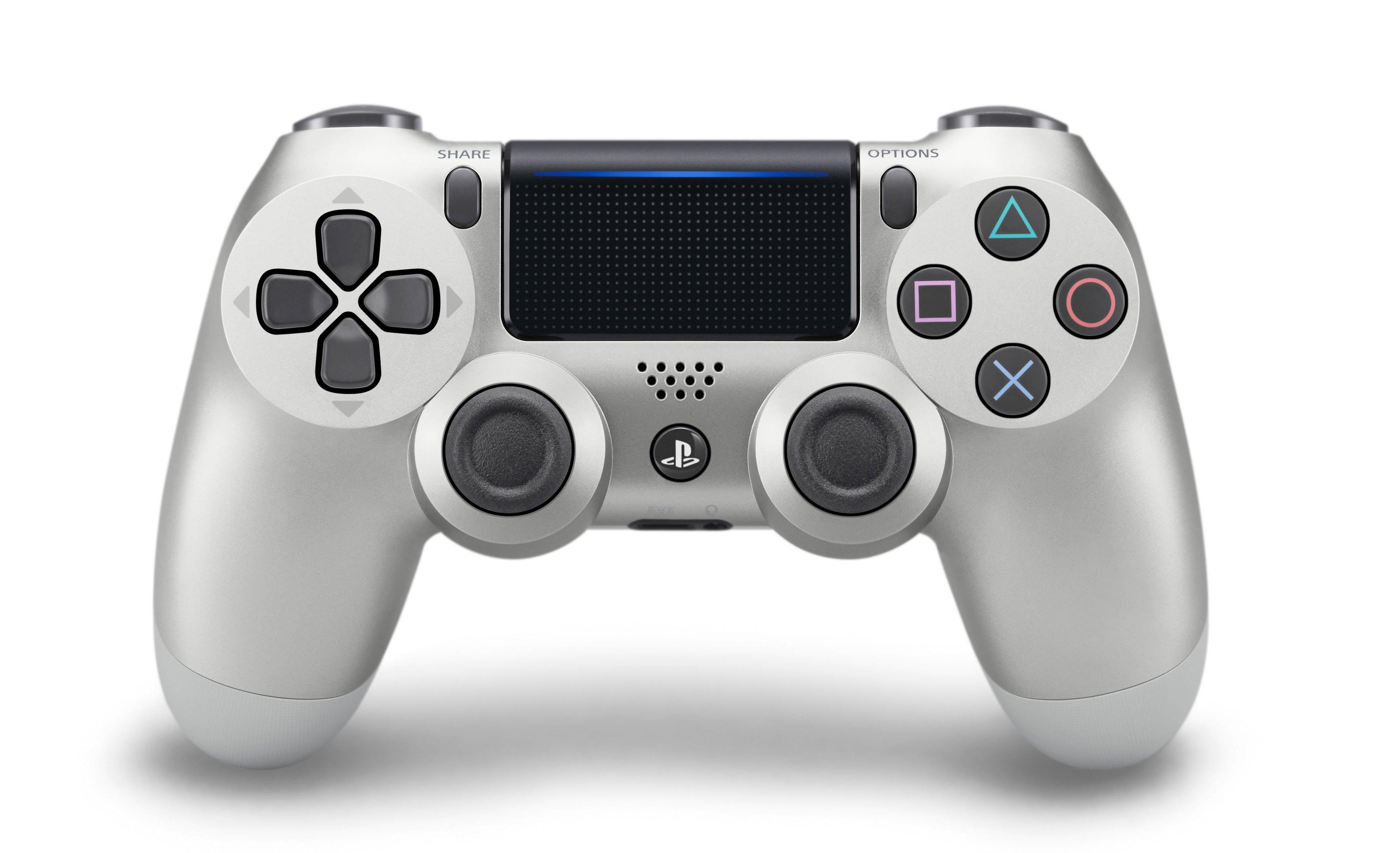 Sony DUALSHOCK 4 Wireless Controller for PlayStation 4 - Silver