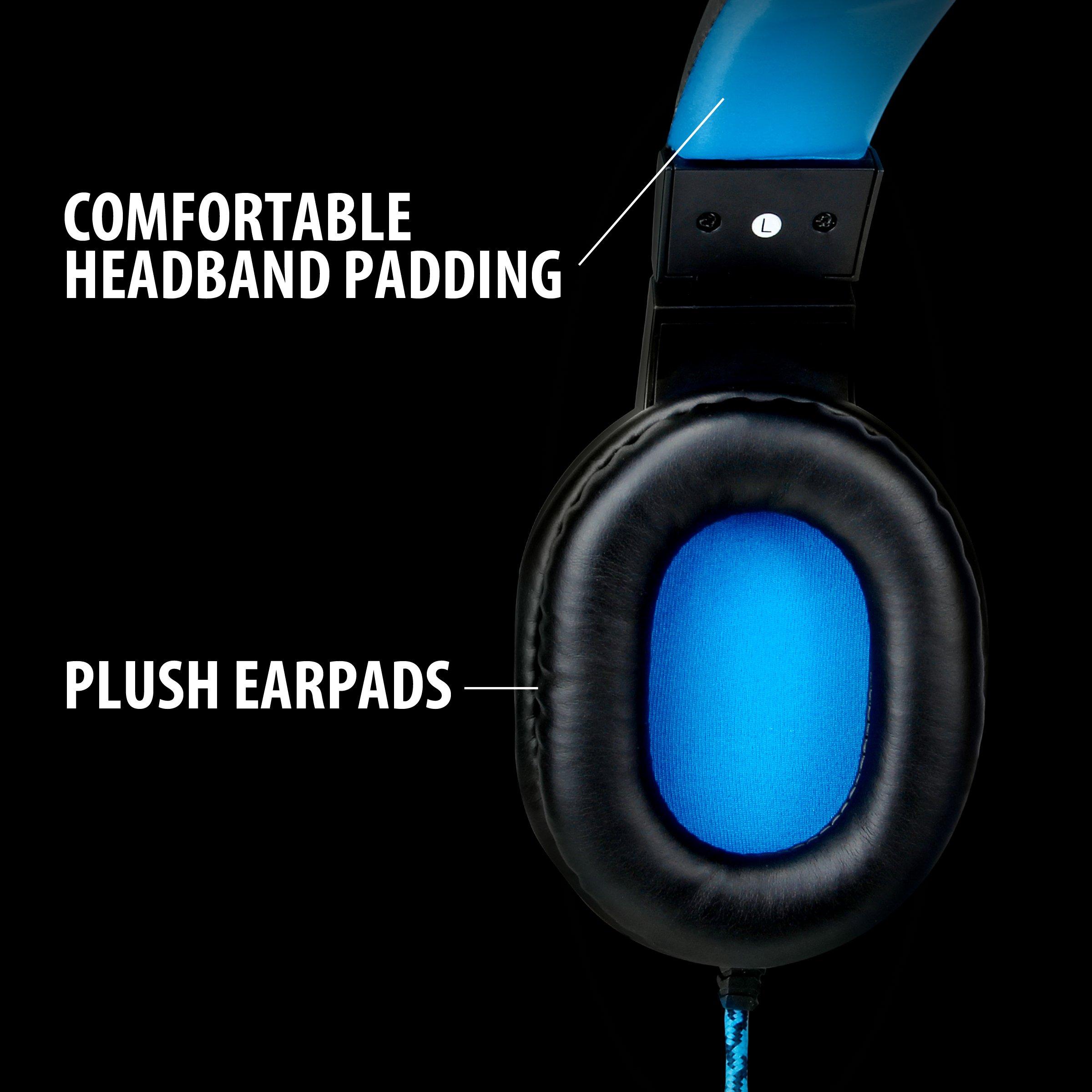 list item 3 of 9 ENHANCE GX-H2 Wired Gaming Headset for PC
