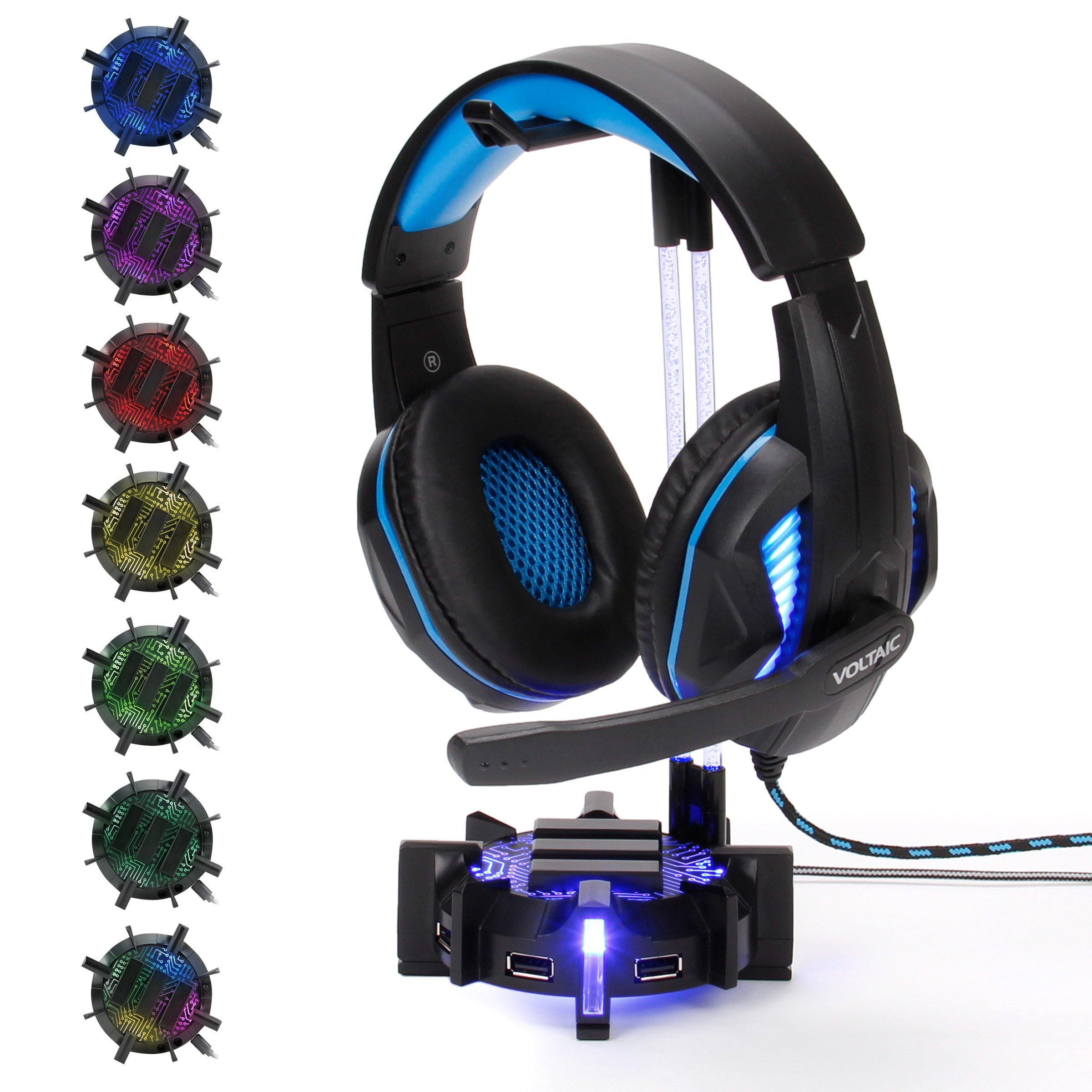 ENHANCE Flexible LED Gaming Headset Stand