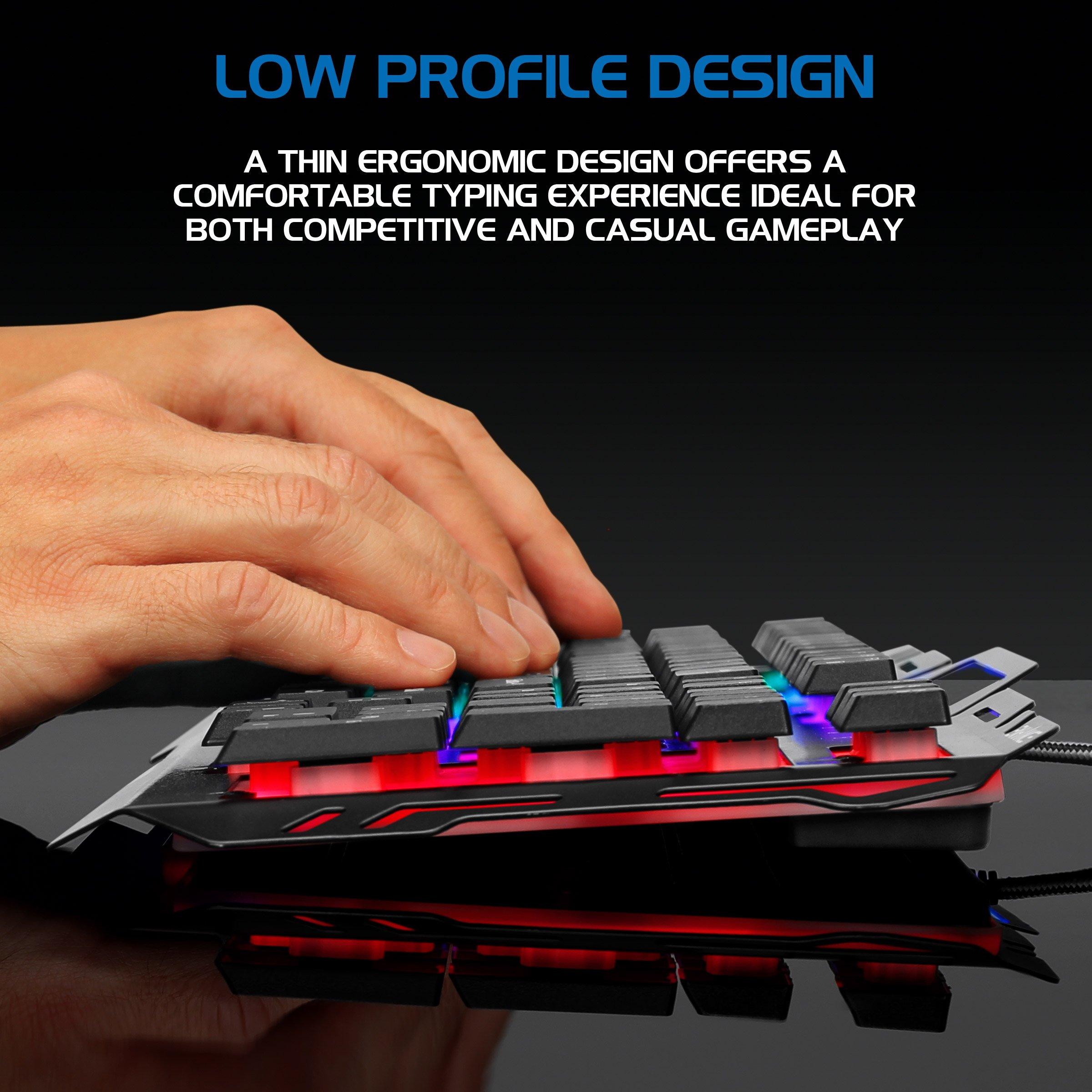list item 8 of 9 ENHANCE Infiltrate KL2 LED Gaming Keyboard