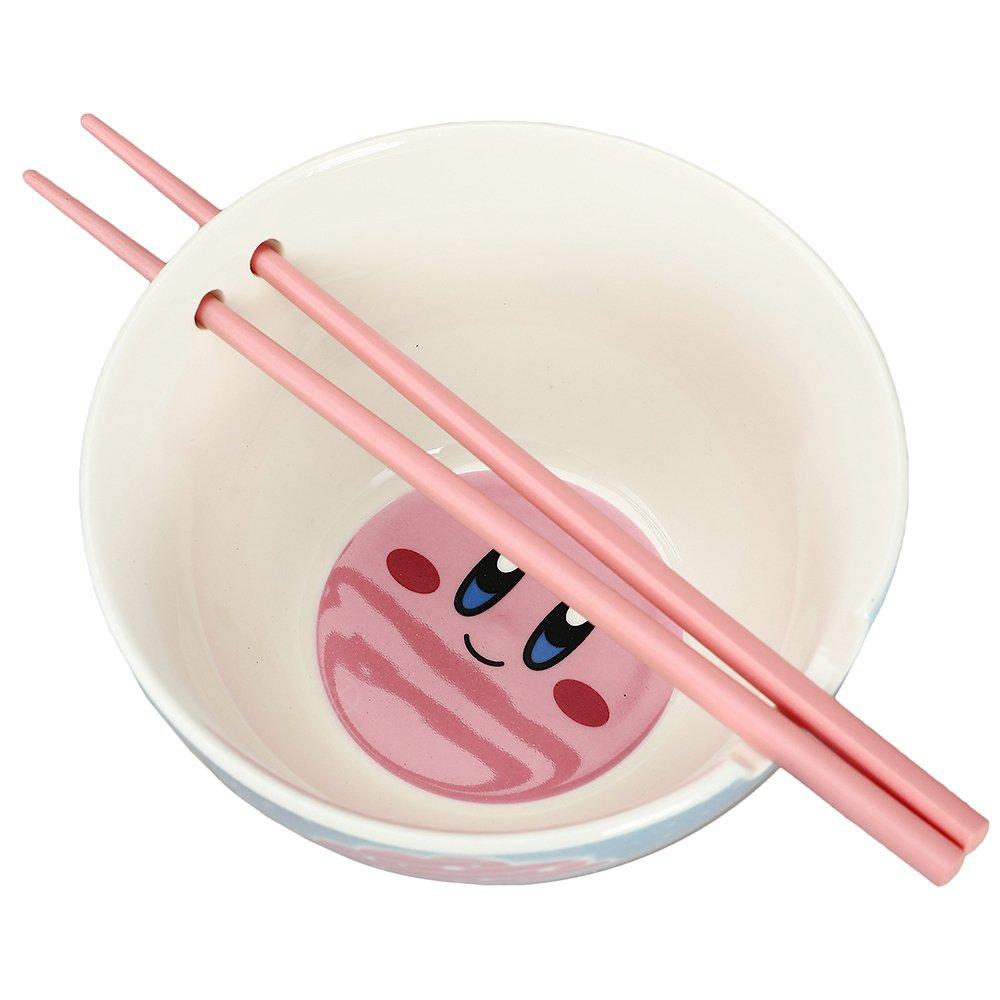 Nintendo Kirby Ramen Bowl with Chopsticks