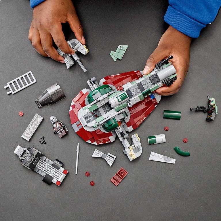 LEGO Star The Mandalorian Boba Fett's Starship Building Kit 75312 | GameStop