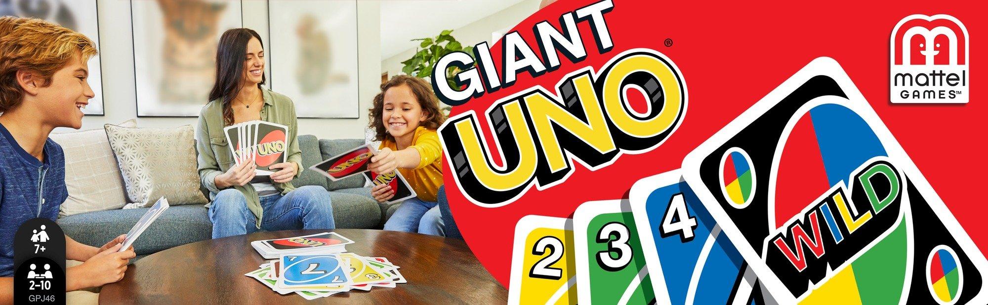 list item 1 of 2 Mattel UNO Giant Card Game