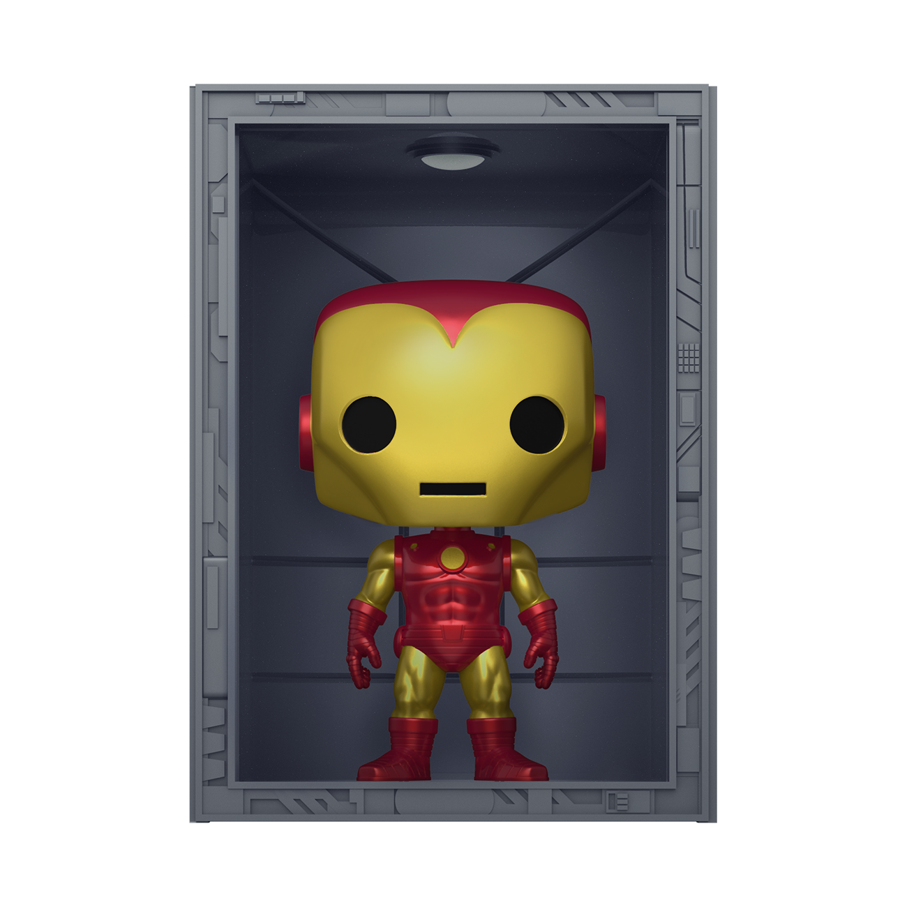Funko POP! Deluxe: Hall of Armor: Iron Man Model 4 Bobblehead
