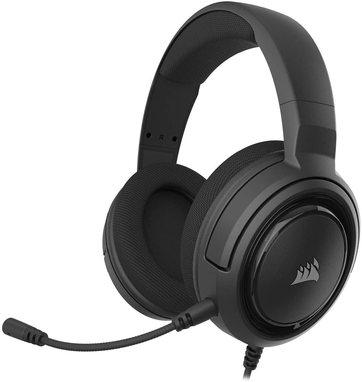 list item 1 of 7 CORSAIR HS45 SURROUND Universal Wired Gaming Headset